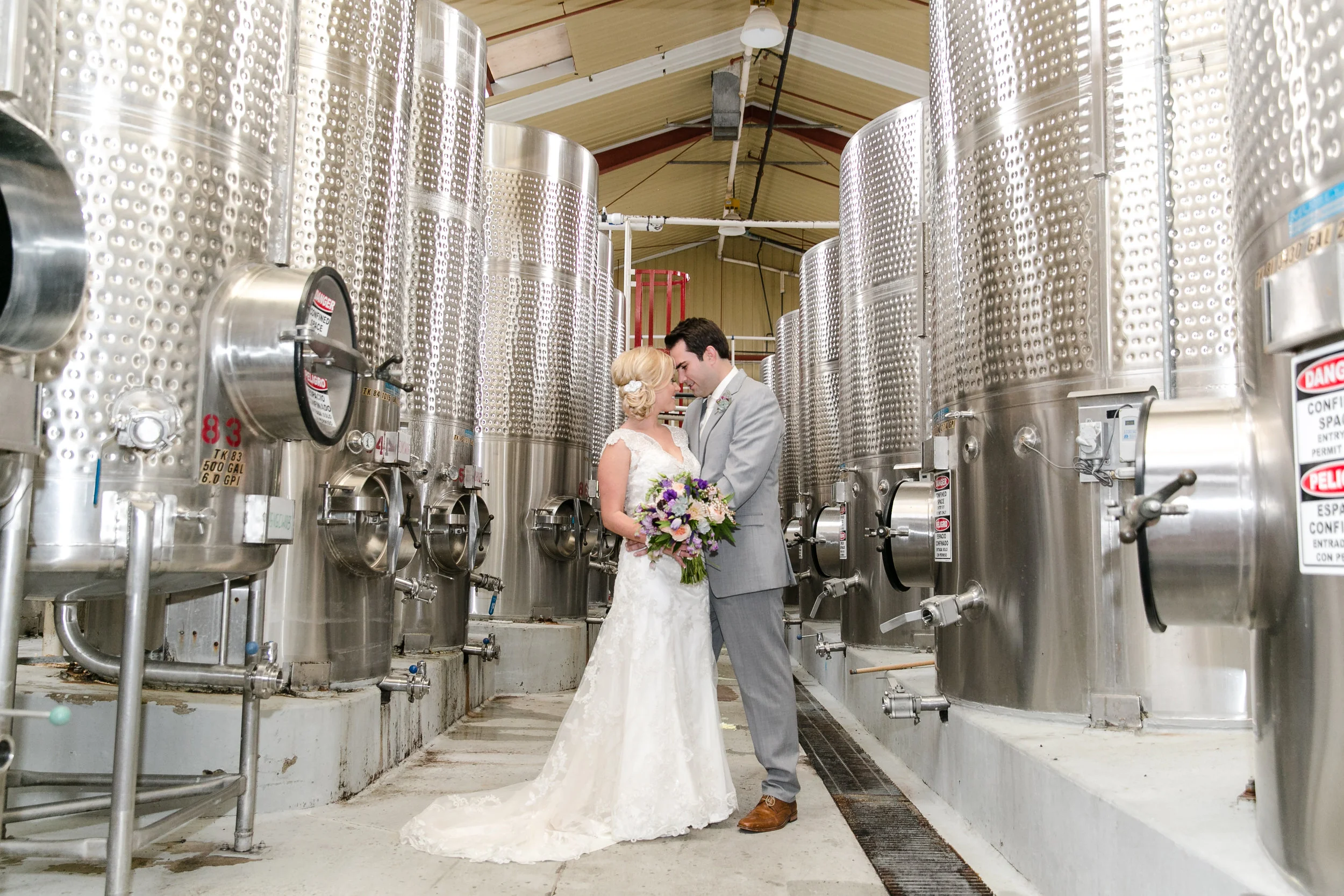 Barrel Room Romance | Michelle Garibay Events | Leah Marie Photography