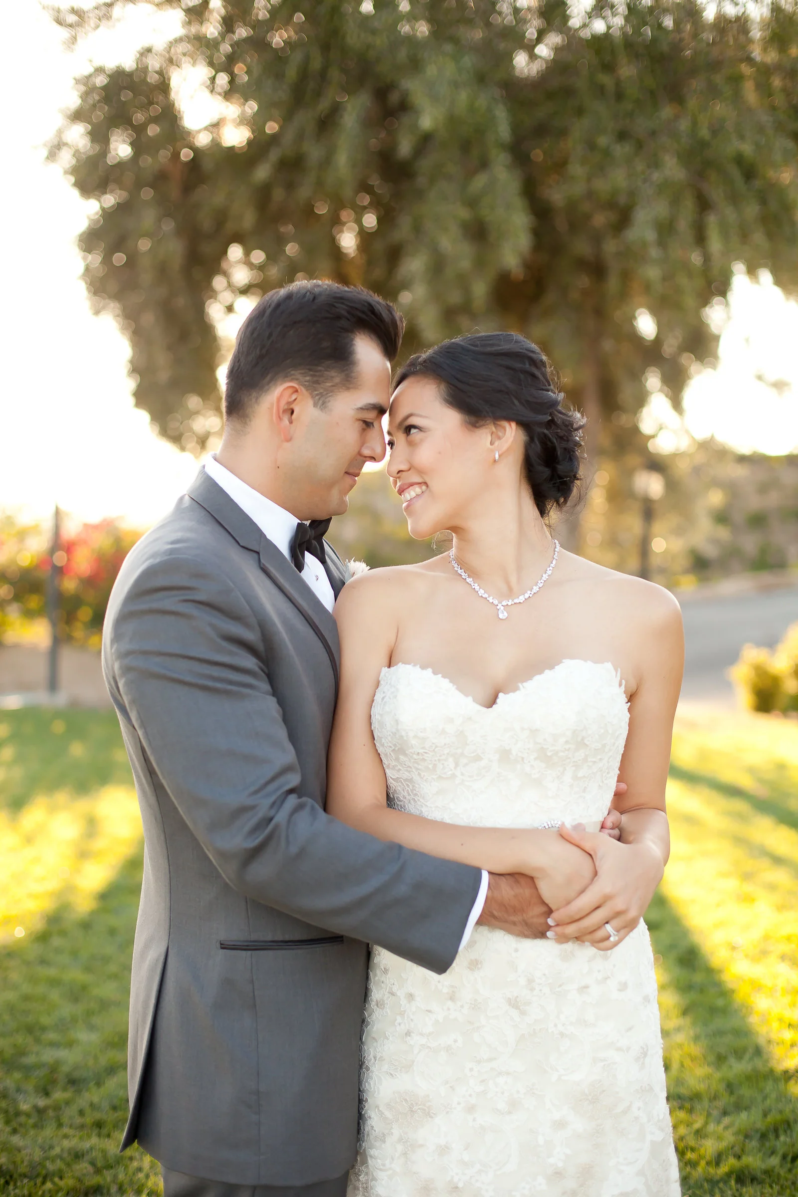 Bride and Groom at Sunset | Michelle Garibay Events