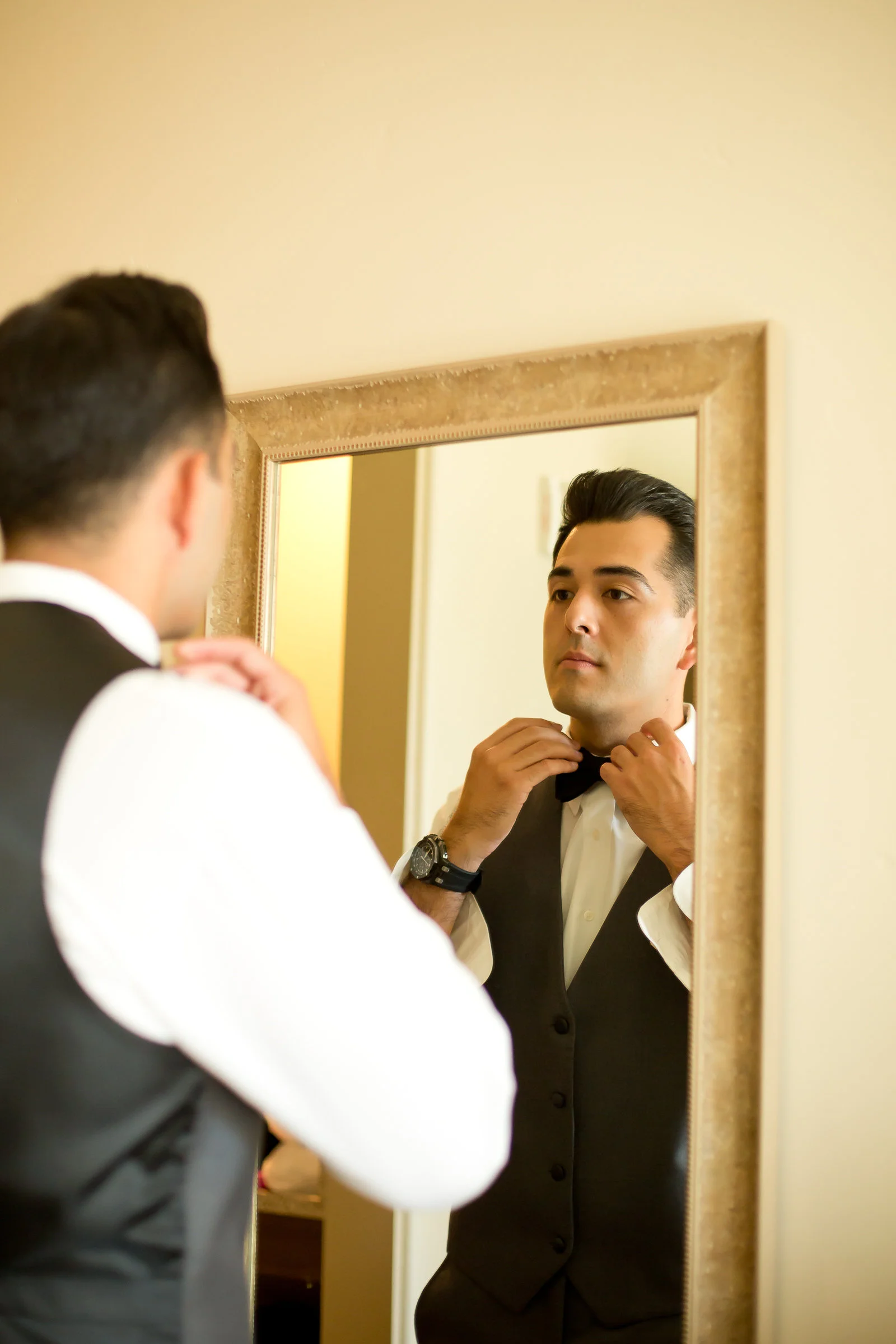 Groom Bow Tie |Michelle Garibay Events
