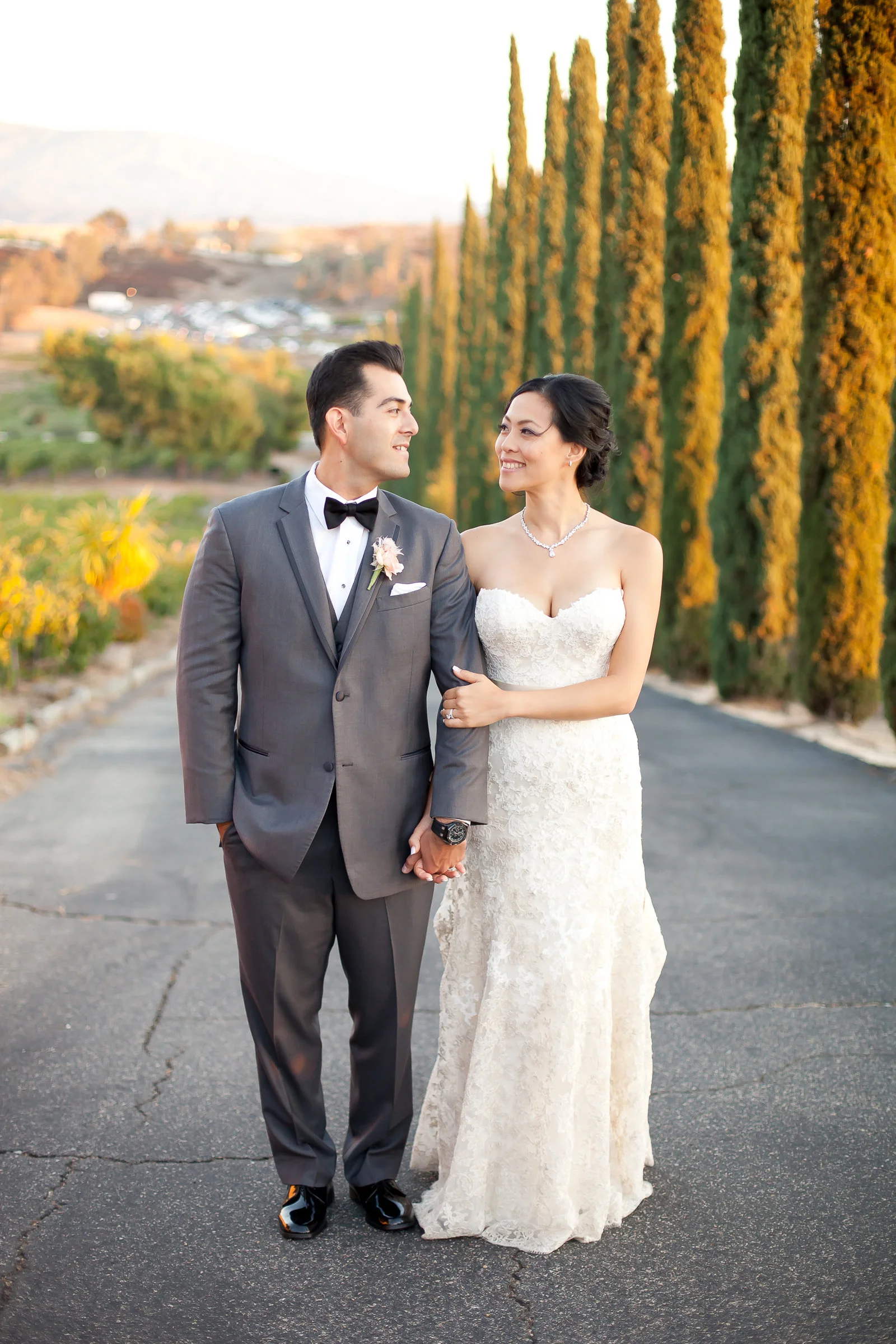 Classically Styled Bride and Groom | Michelle Garibay Events