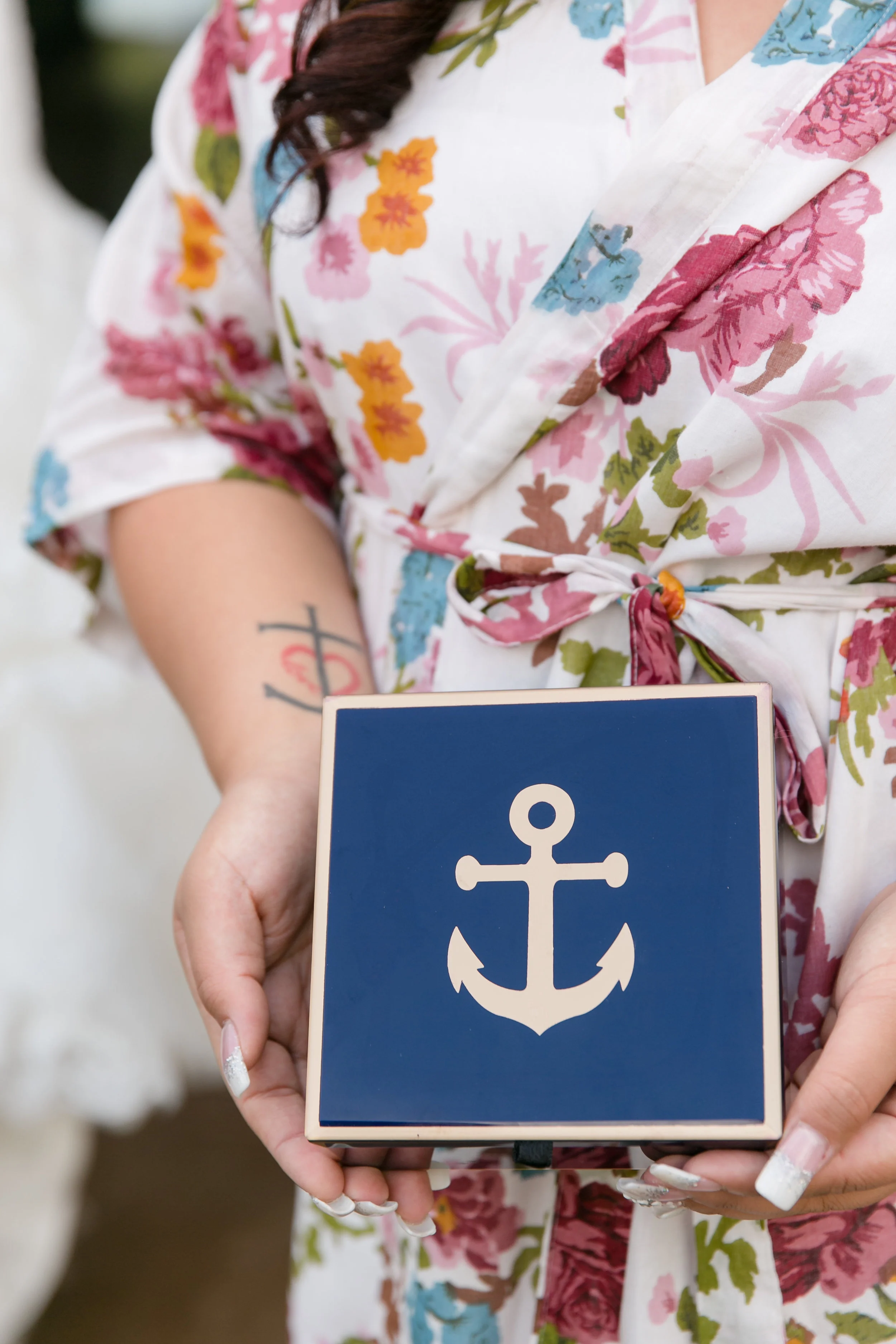 Nautical Glam Wedding in Coral and Navy | Michelle Garibay Events