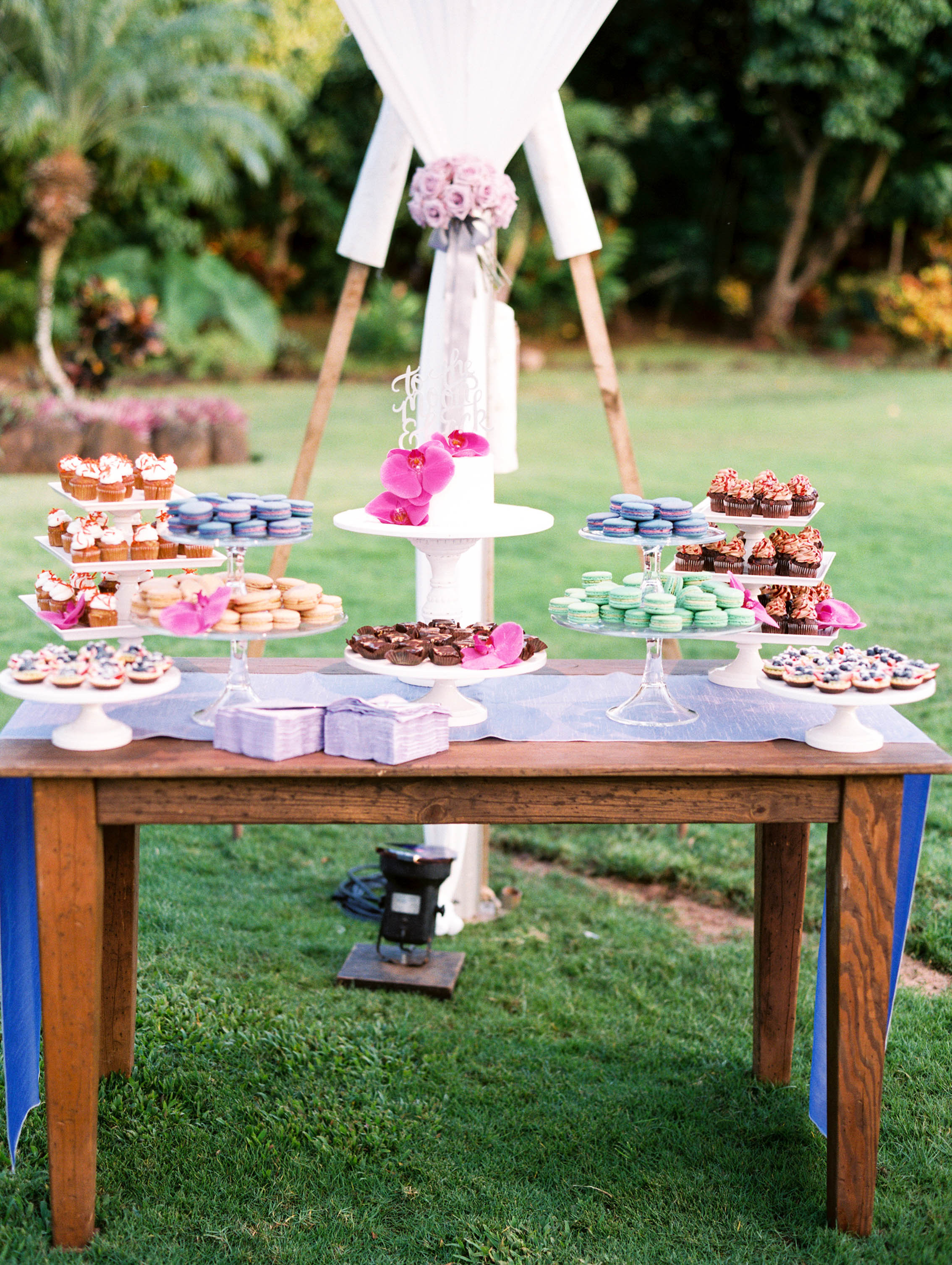 Michelle Garibay Events | Elegant Oahu Wedding | Loulu Palm Estate | Destination Wedding Planner