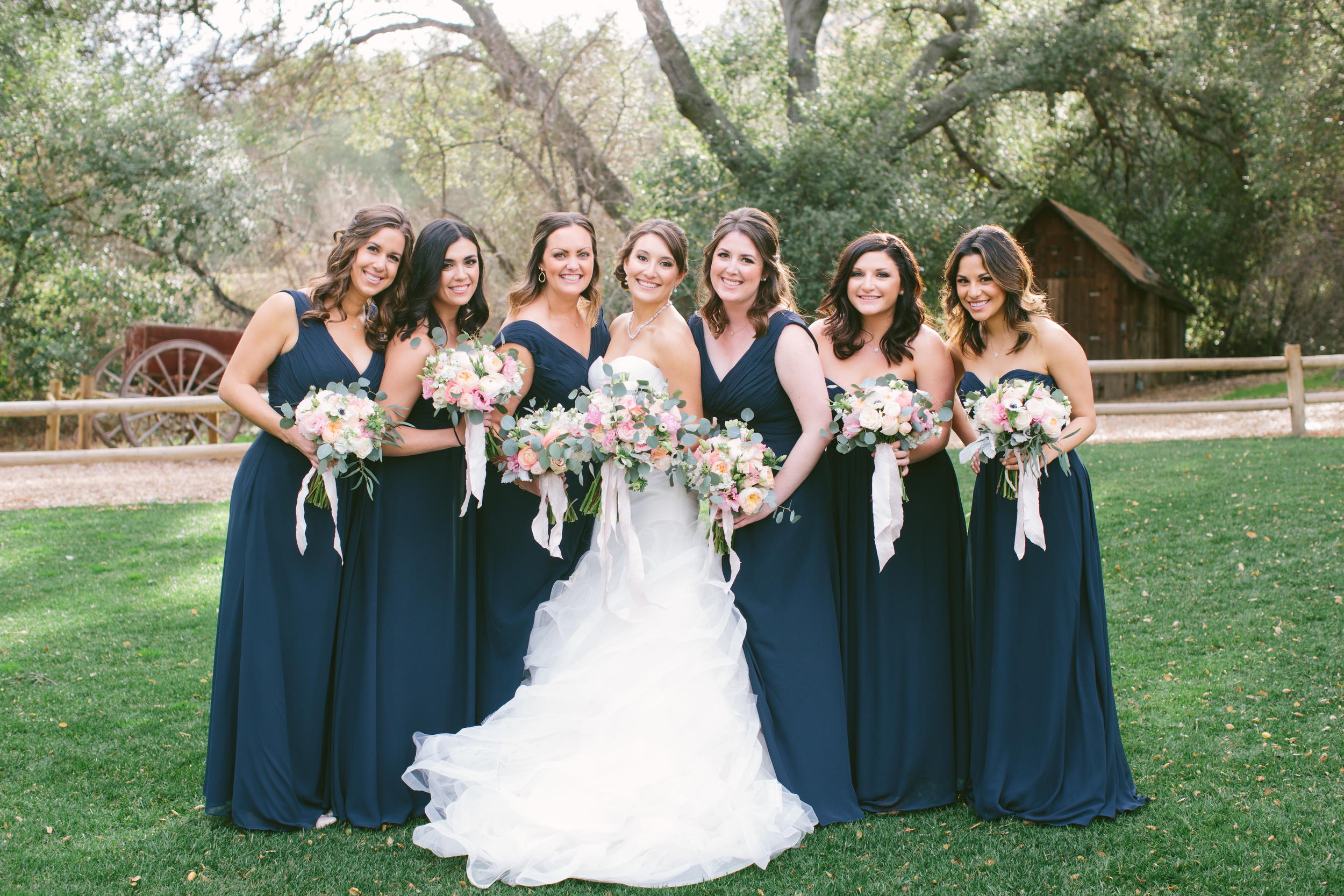 Refined Rustic Wedding in Blush and Navy | Lovers of Love Photography | Michelle Garibay Events