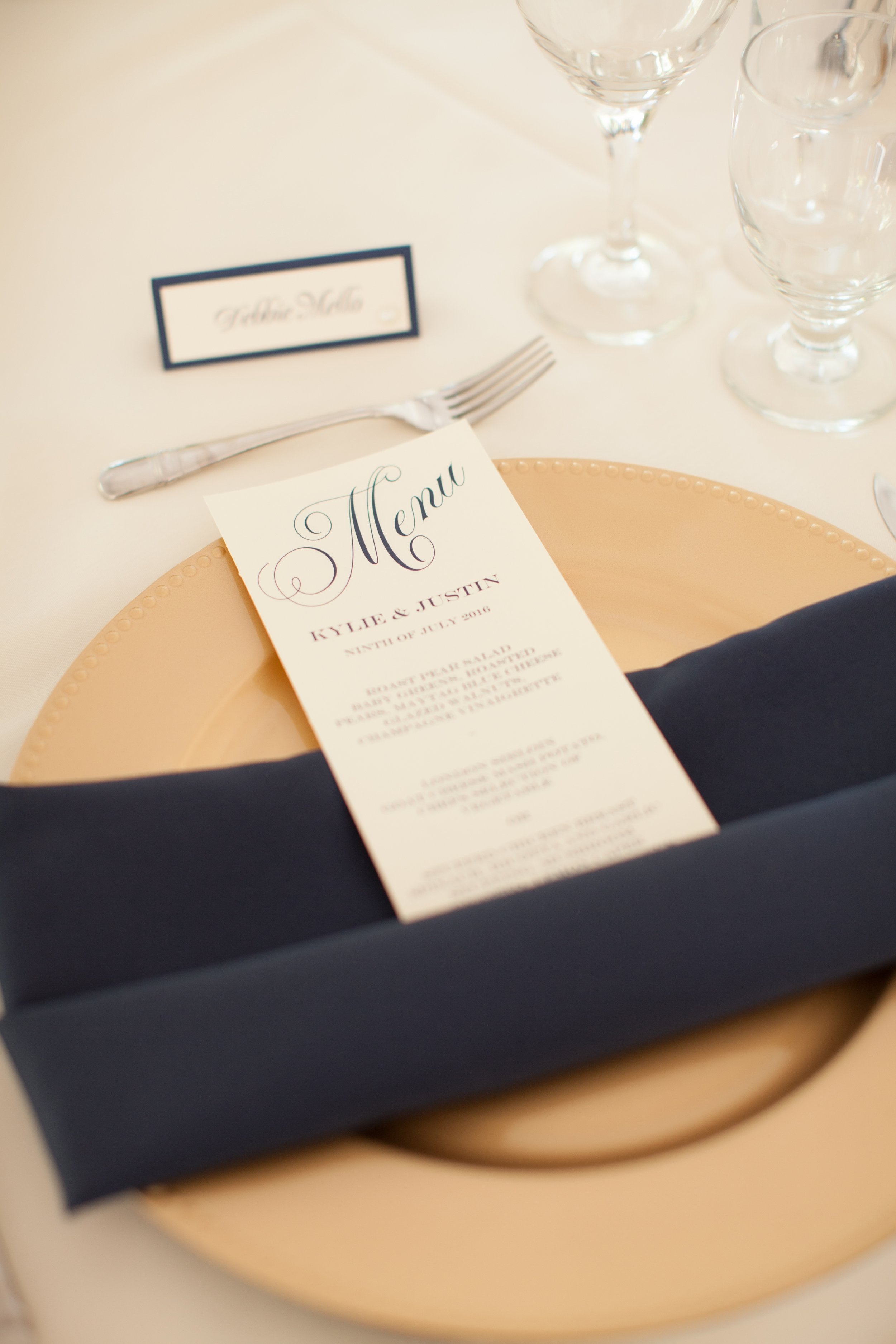 Navy and Gold Pala Mesa Wedding | Focused in Photography | Michelle Garibay Events