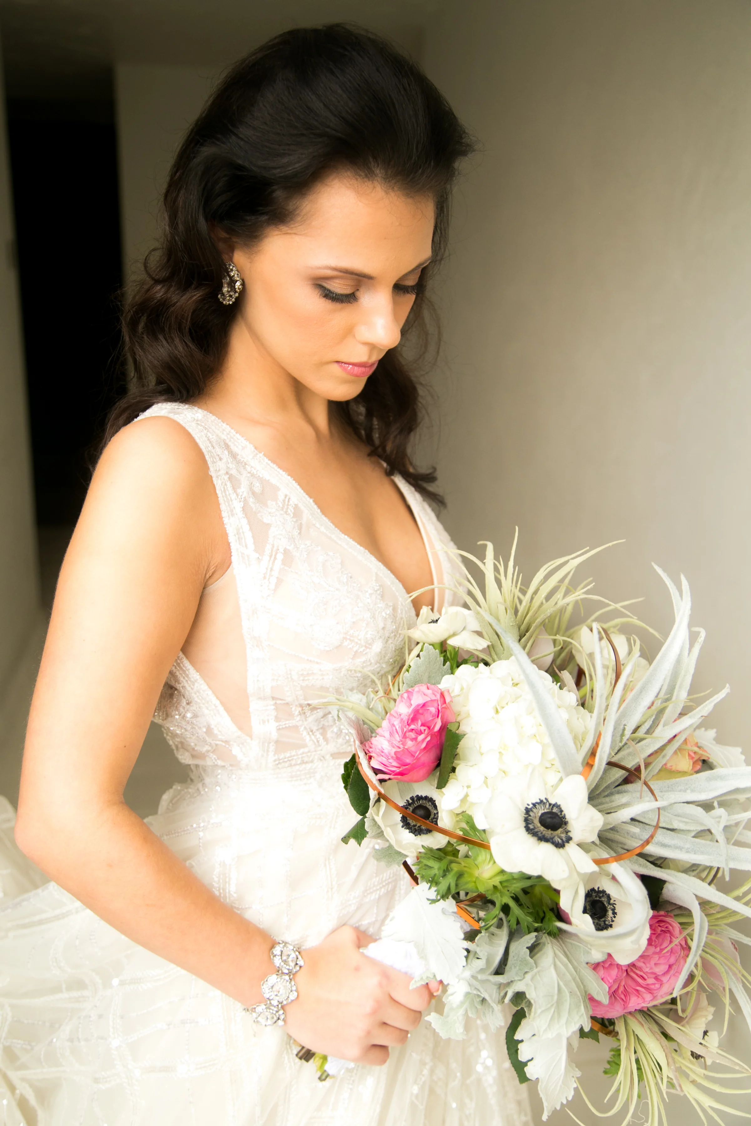 Modern Glamour in Rose Gold, Black and Gray | Ashley La Prade Photography | Michelle Garibay Events