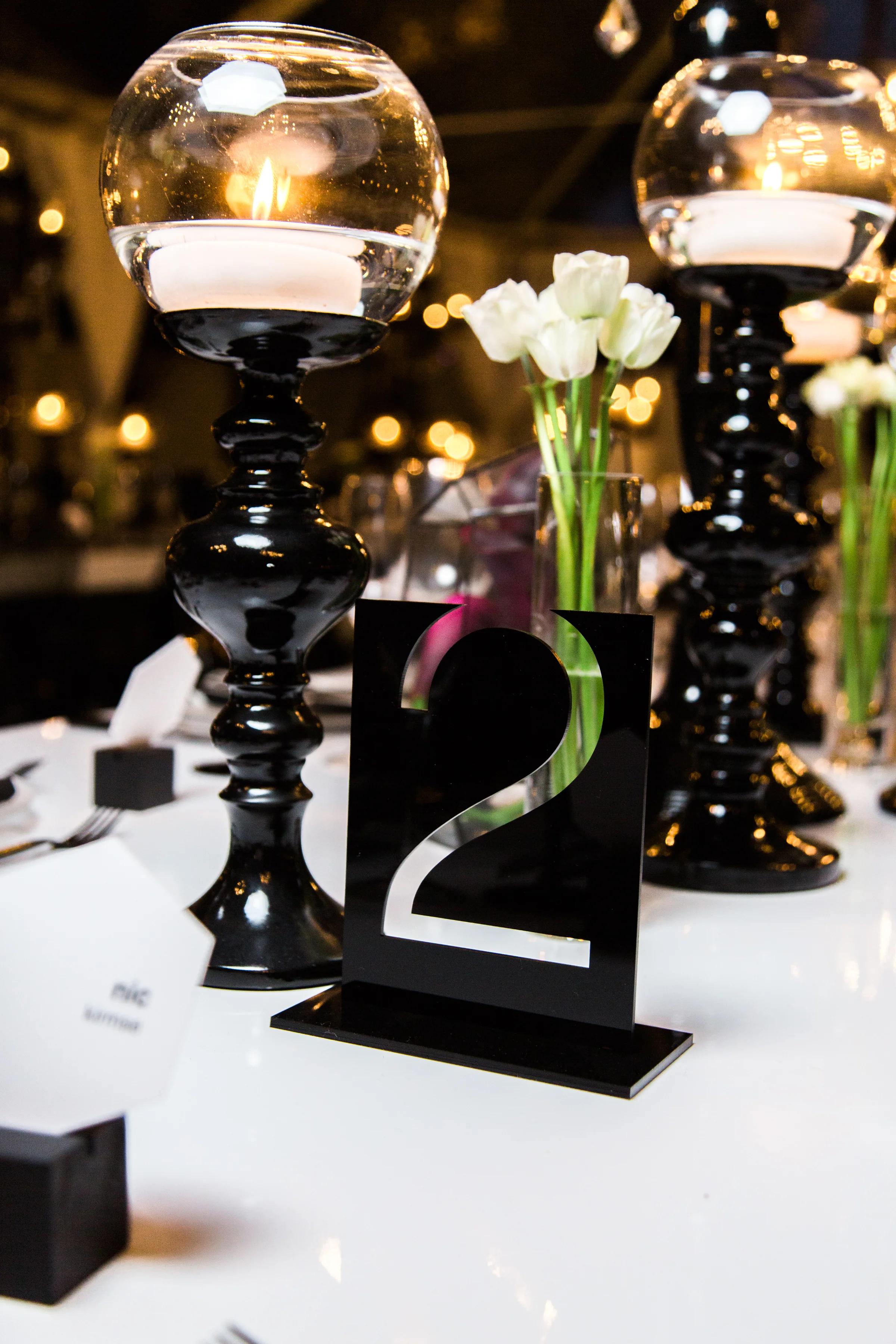 Modern Black and White Wedding in Palm Springs | Ashley La Prade Photography | Michelle Garibay Events