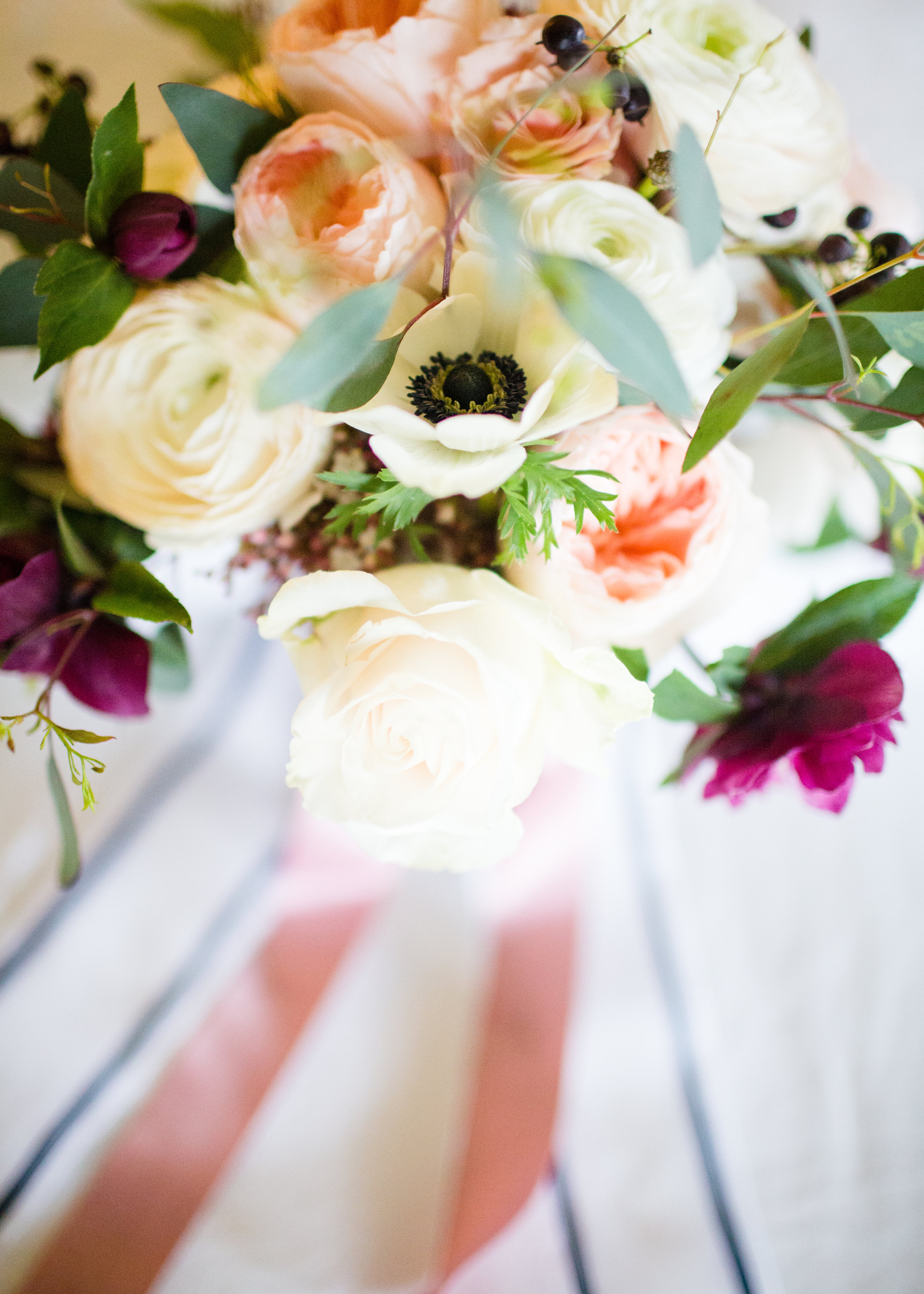 Rainy Day Jewel-Tone Wedding at Temecula Creek Inn | Katherine Beth Photography