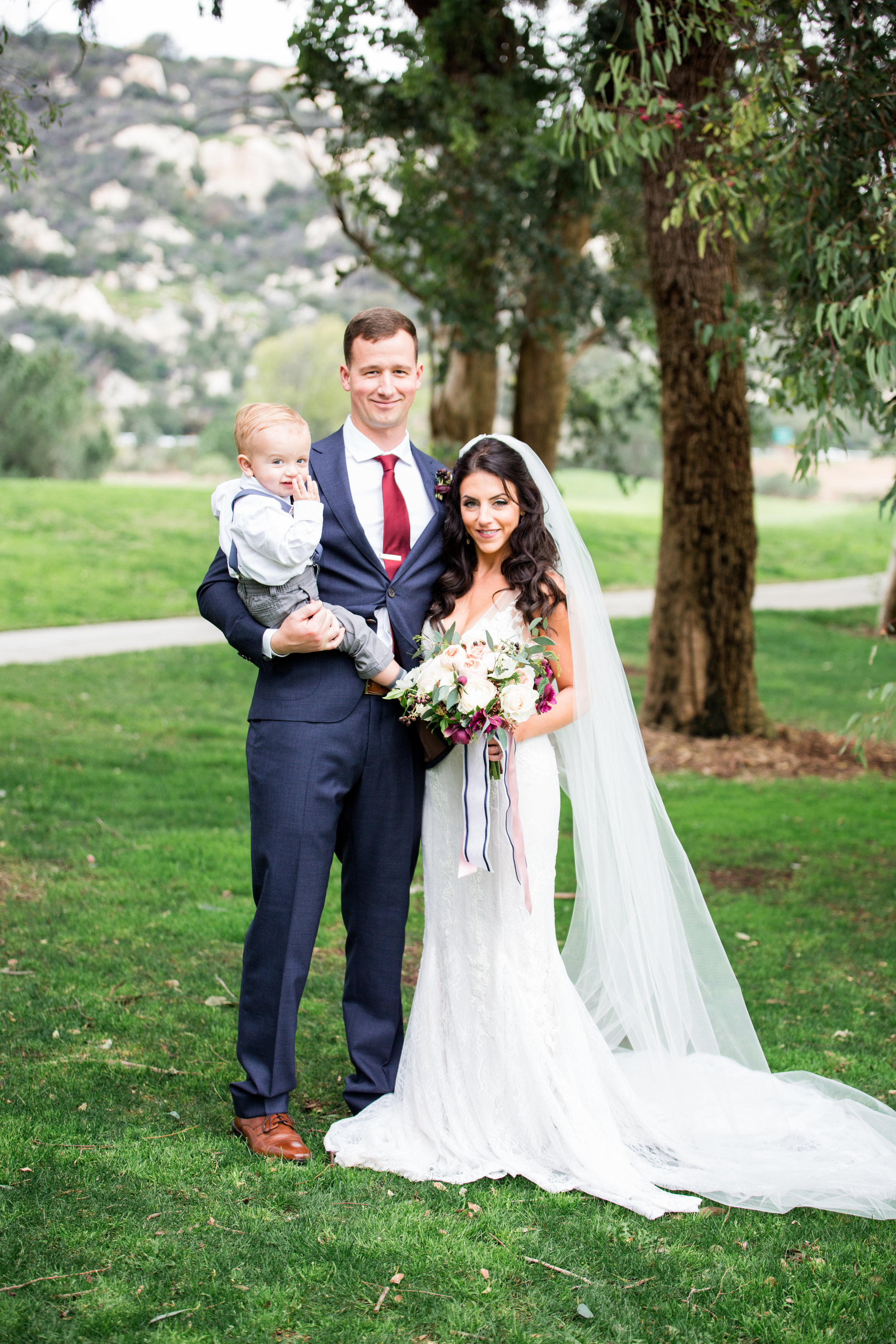 Rainy Day Jewel-Tone Wedding at Temecula Creek Inn | Katherine Beth Photography | Coordination: Cara Goset