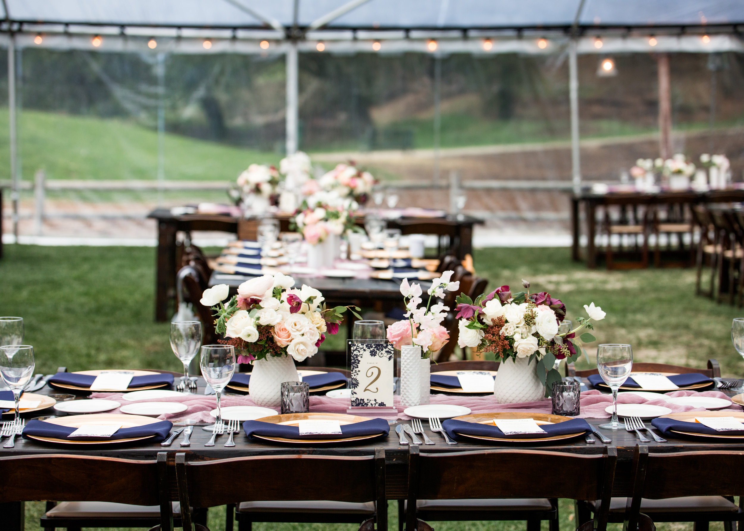 Rainy Day Jewel-Tone Wedding at Temecula Creek Inn | Katherine Beth Photography | Coordination: Cara Goset