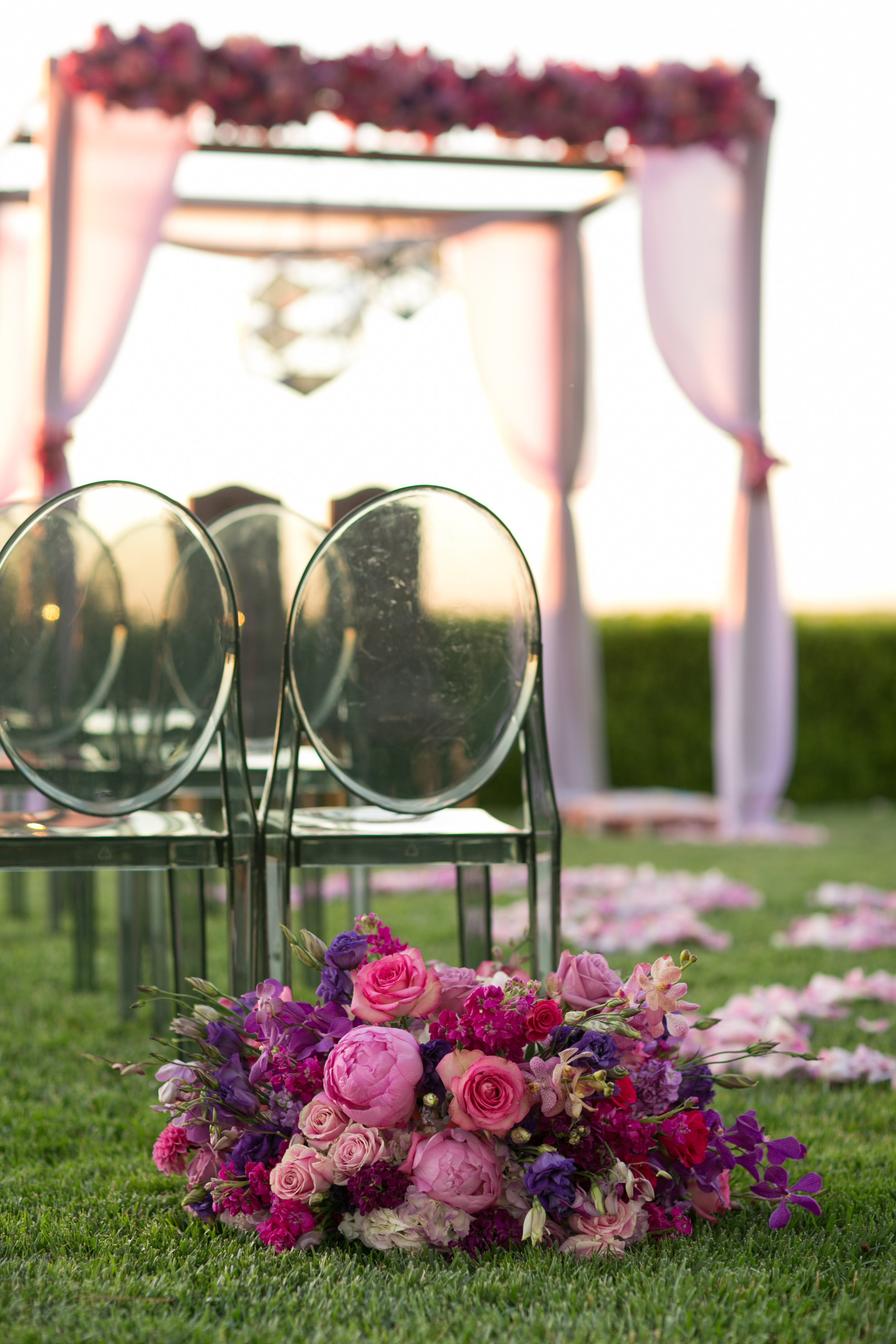 Purple and Gray Hindu Wedding Inspiration at Callaway Winery | France Photographers | Michelle Garibay Events