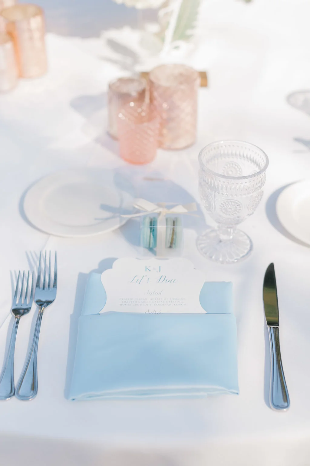 Pastel Blue and Pink Wedding at Temecula Creek Inn | Michelle Garibay Events | Natalie Schutt Photography