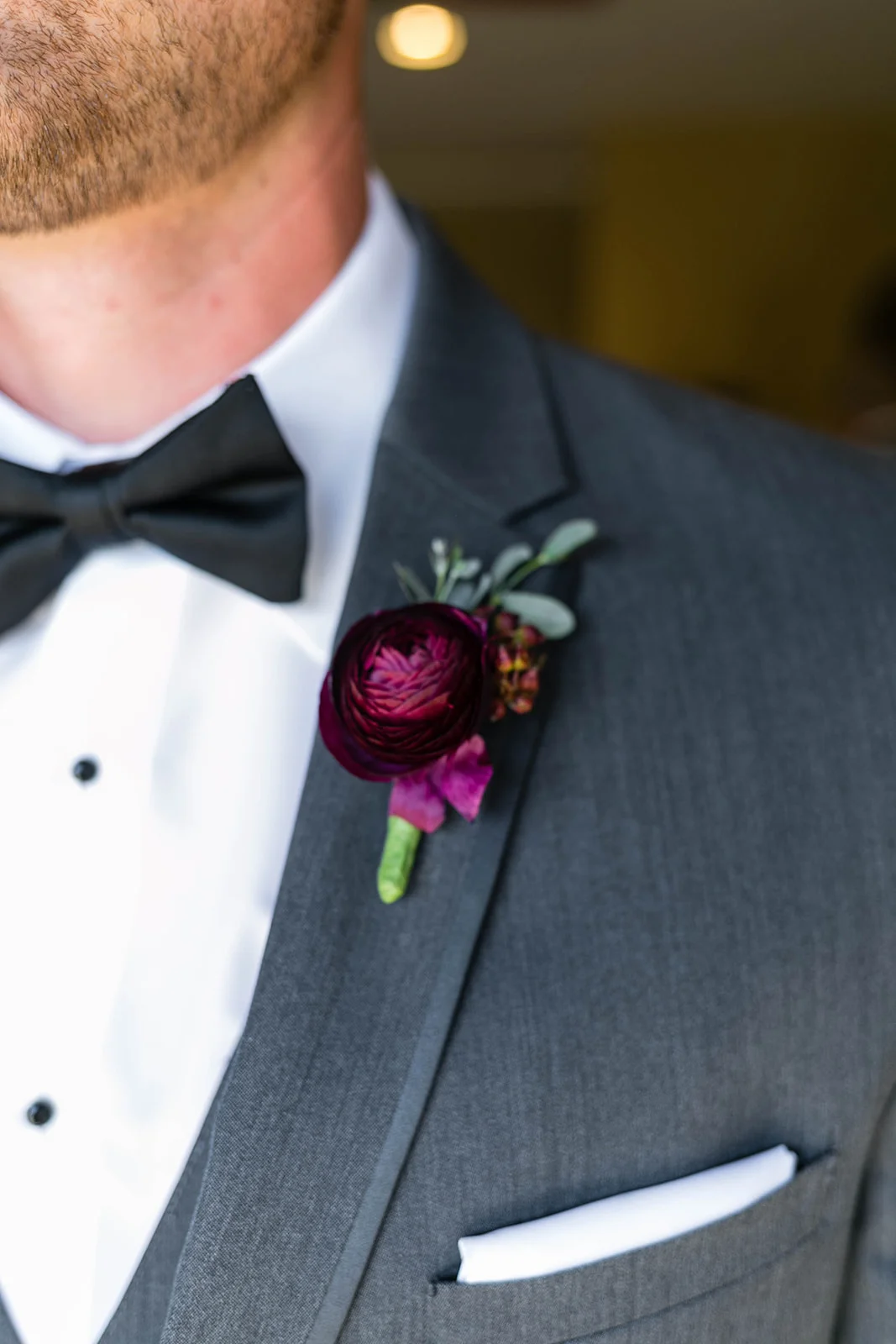 Organic Elegant Wine Country Wedding in Burgundy and Gold | Michelle Garibay Events | Leah Marie Photography | Fazeli Cellars