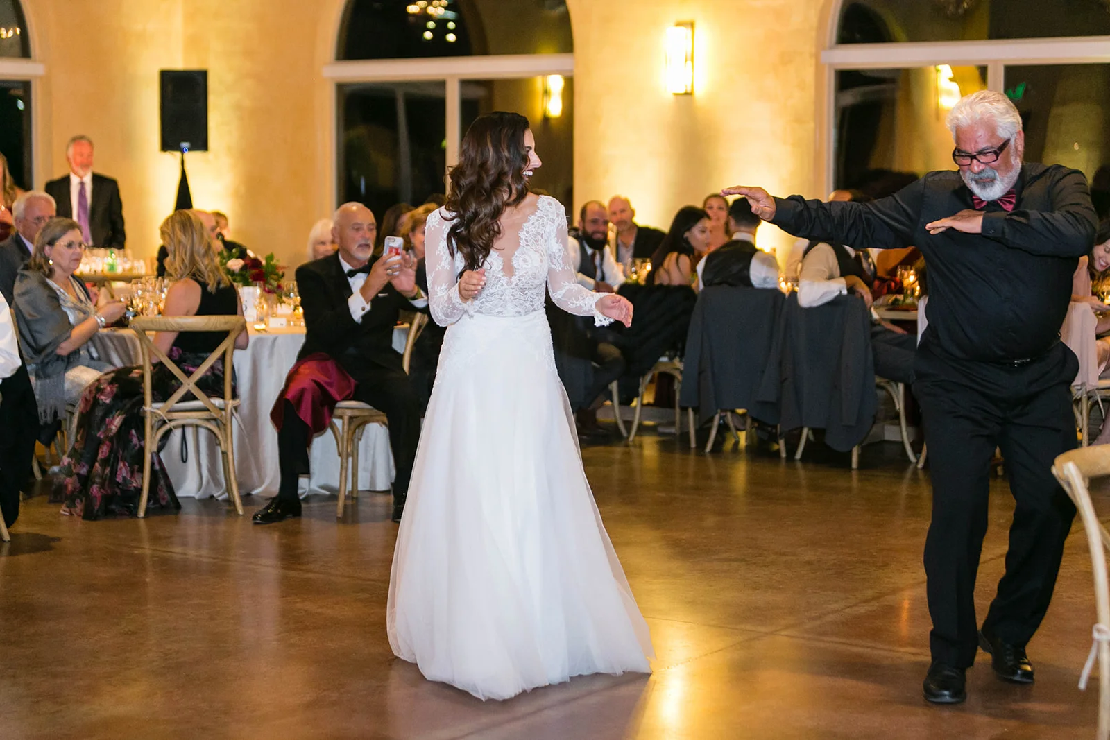 Organic Elegant Wine Country Wedding in Burgundy and Gold | Michelle Garibay Events | Leah Marie Photography | Fazeli Cellars
