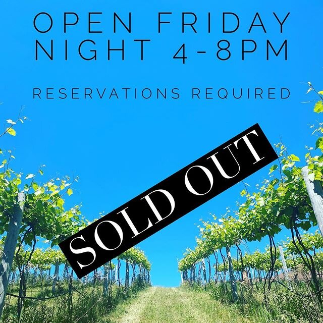 Thanks everyone, looking forward to seeing you tomorrow night! Because the state requires us to have food prepared onsite in order to open (and we aren&rsquo;t currently licensed to prepare food), our openings will depend on the availability of vendo