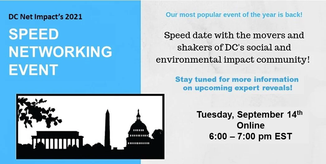 DC Net Impact Speed Networking