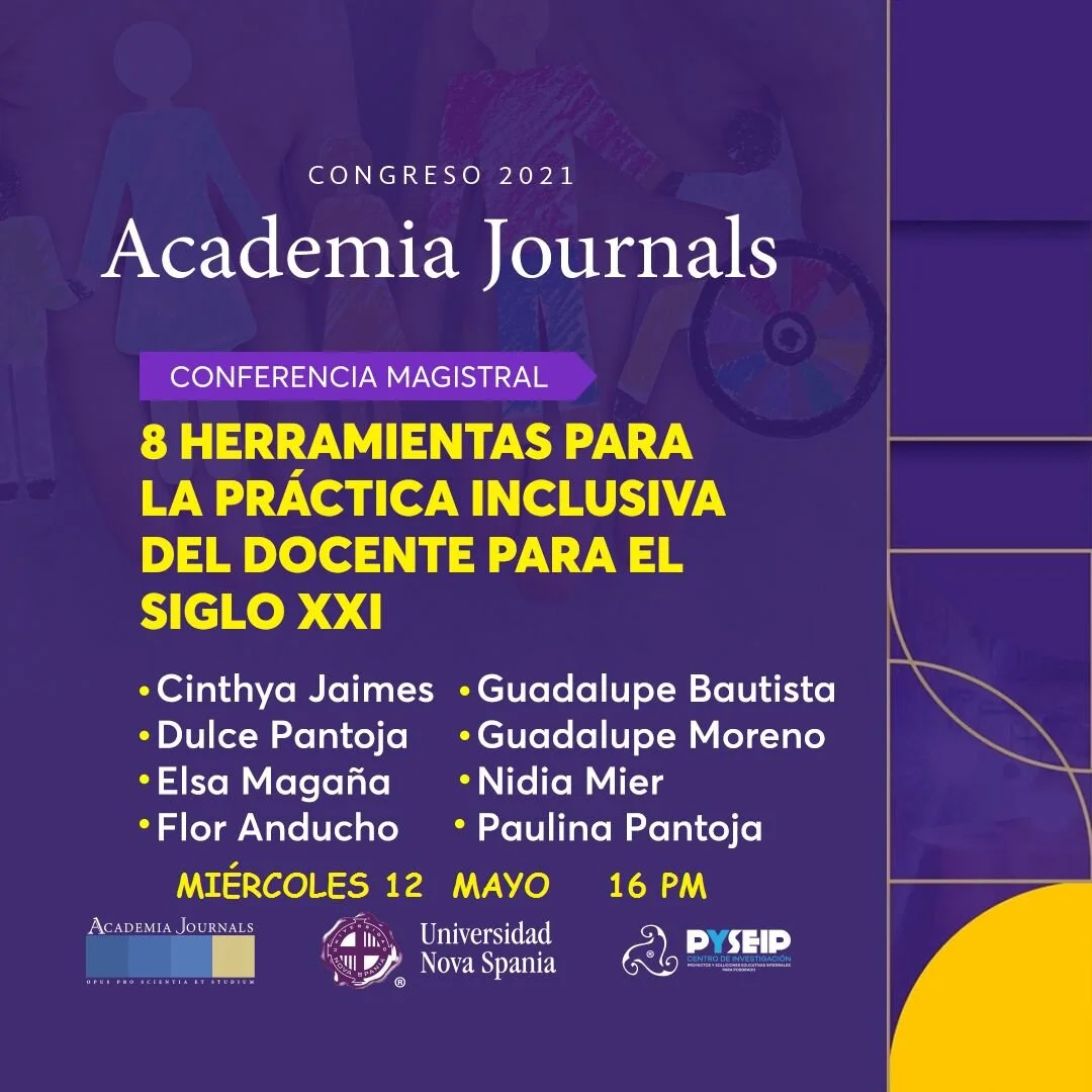 Conferencia Magistral - 8 Herramientas para la Práctica Inclusiva del Docente para el Siglo XXI