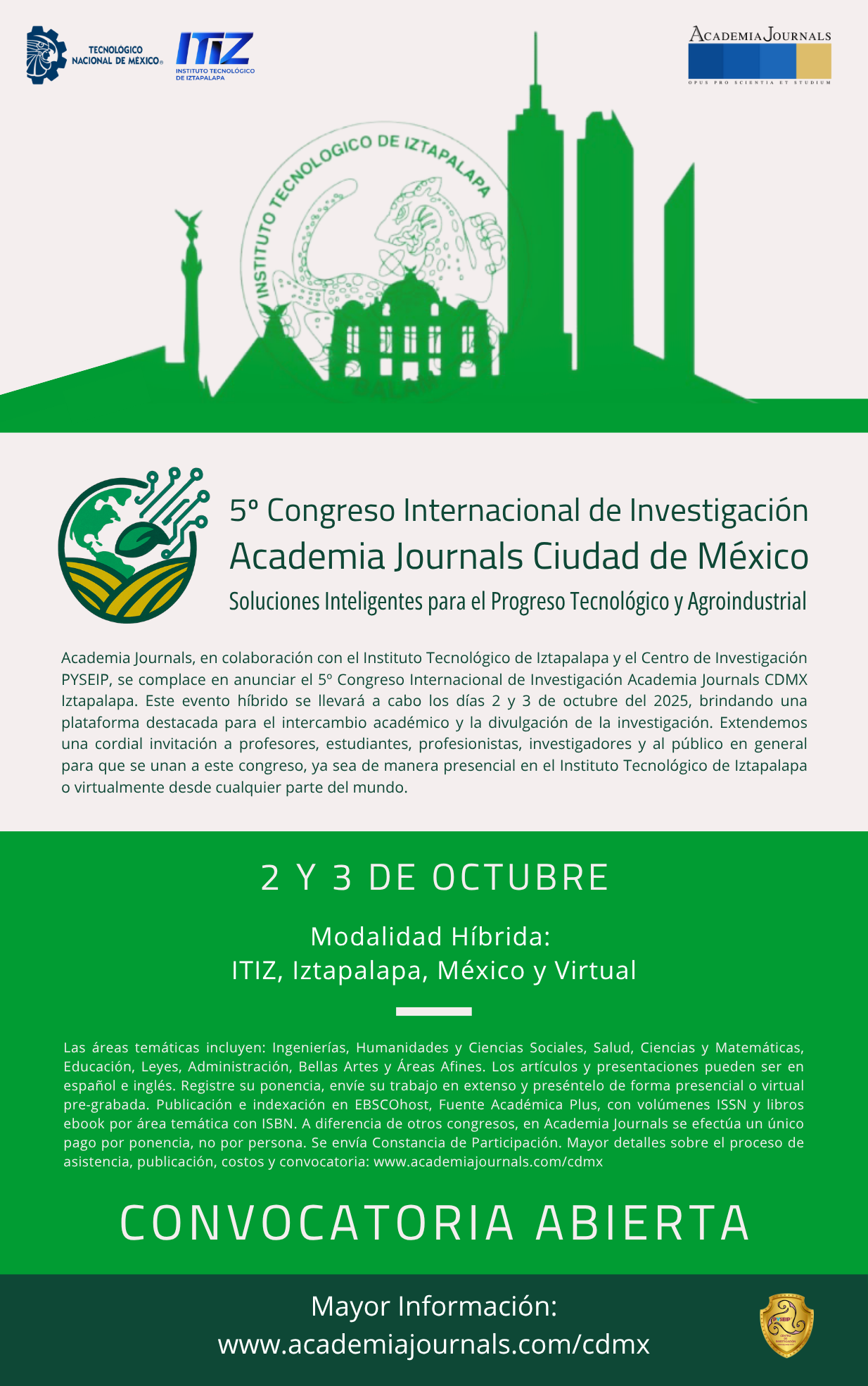 CDMX Iztapalapa, 2-3 octubre, 2025