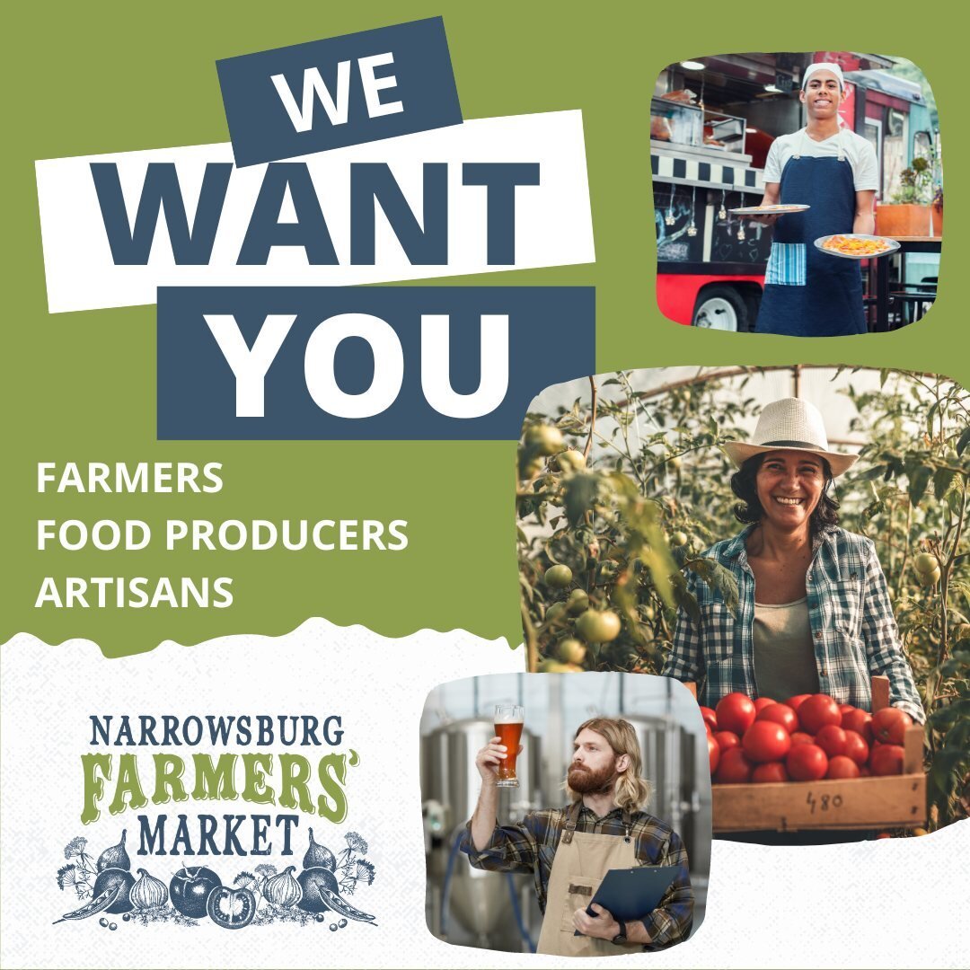 🌽🍅🥕 Attention Farmers, Food Producers &amp; Artisans 🌽🍅🥕⁠
⁠
Are you passionate about growing fresh, delicious vegetables? ⁠
⁠
Do you specialize in creating mouthwatering, value-added food products? ⁠
⁠
Or perhaps you're a culinary genius skille