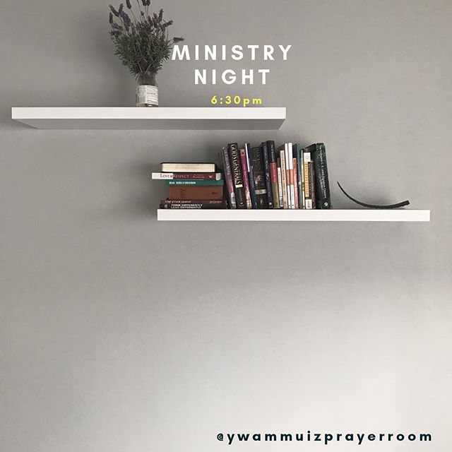 6:30 tonight we are kicking off ministry nights in the prayer room! Everyone is welcome