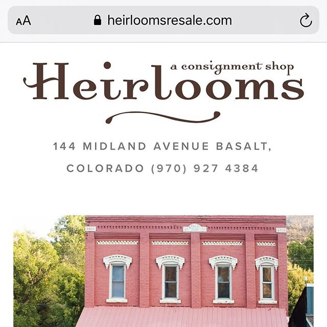 WWW.HEIRLOOMSRESALE.COM
May, 18th we will launch our online shop! We are looking forward to some exciting changes and new protocols that will showcase our ability to adapt, improve and inspire!