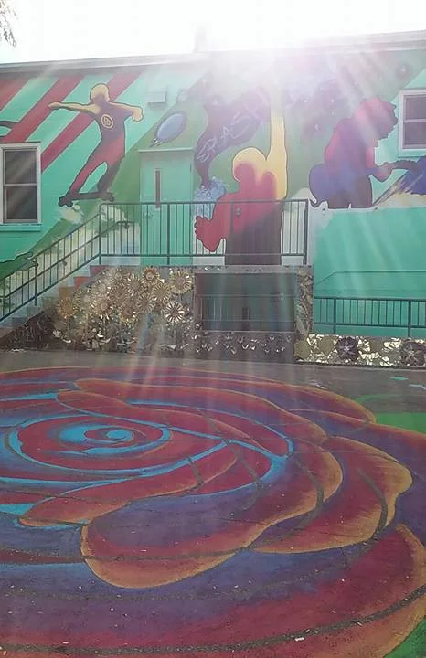 Social Justice Center block party mural celebration 