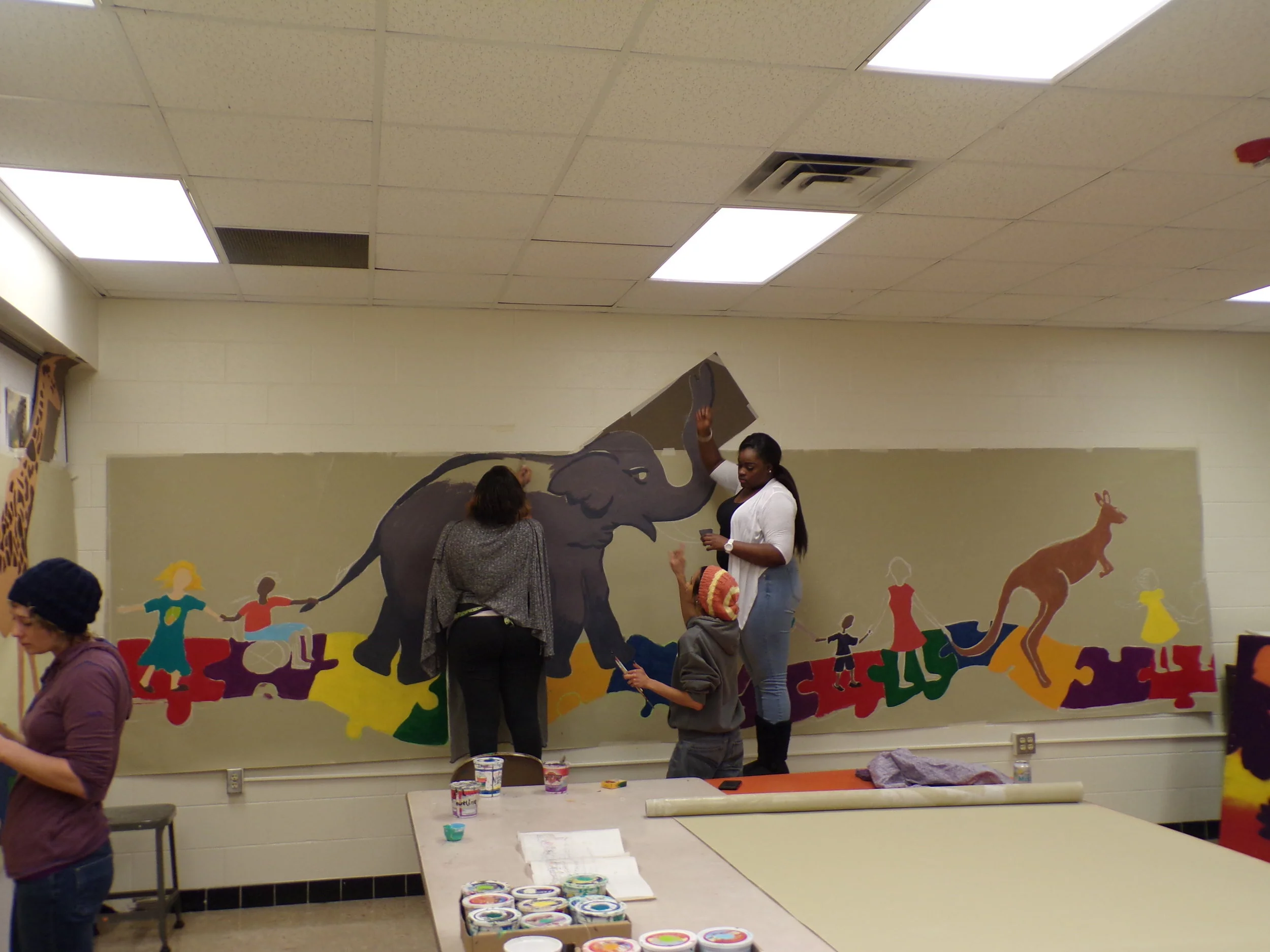 Dedication - Play Haven Mural