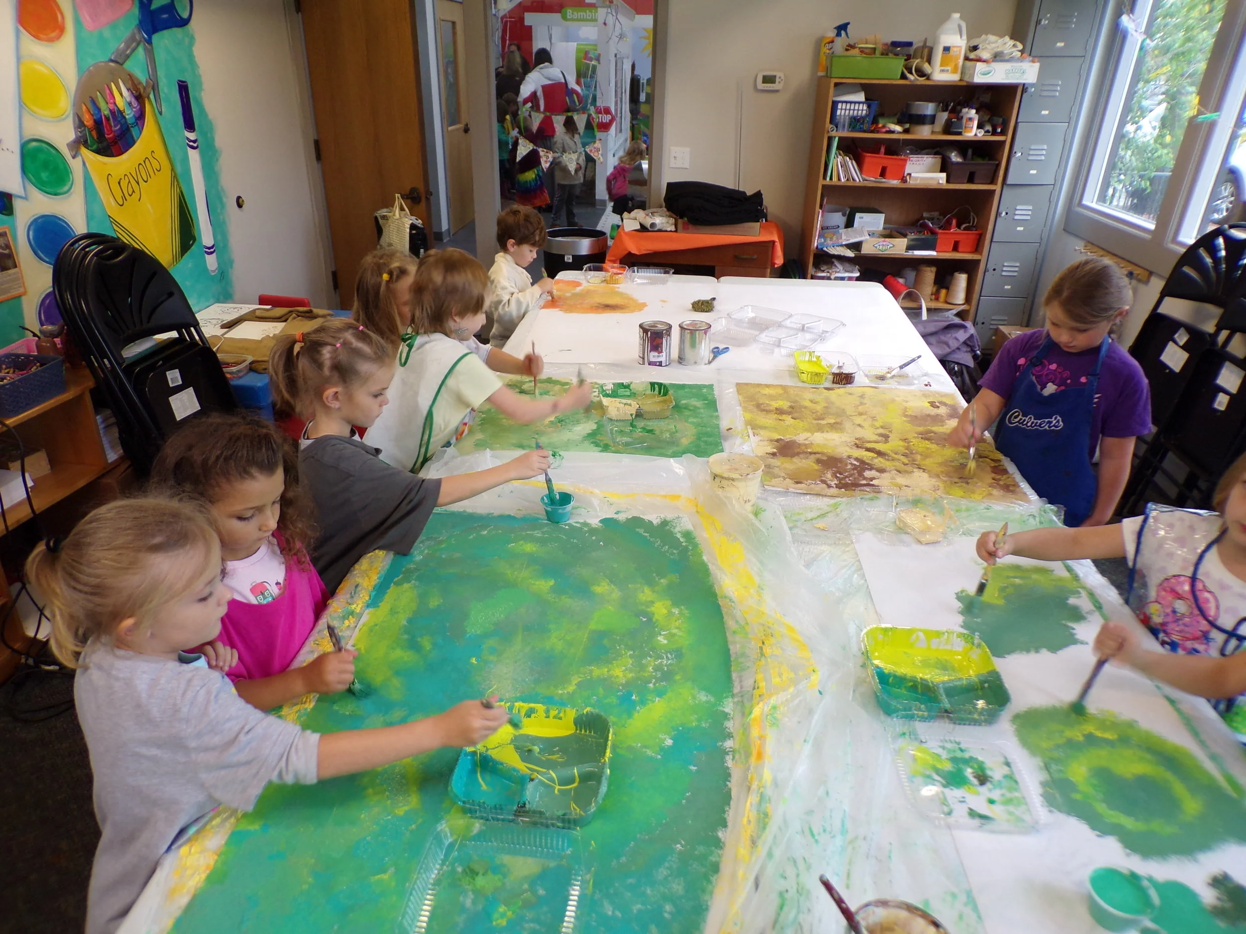 BLACK EARTH CHILDREN'S MUSEUM MURAL  