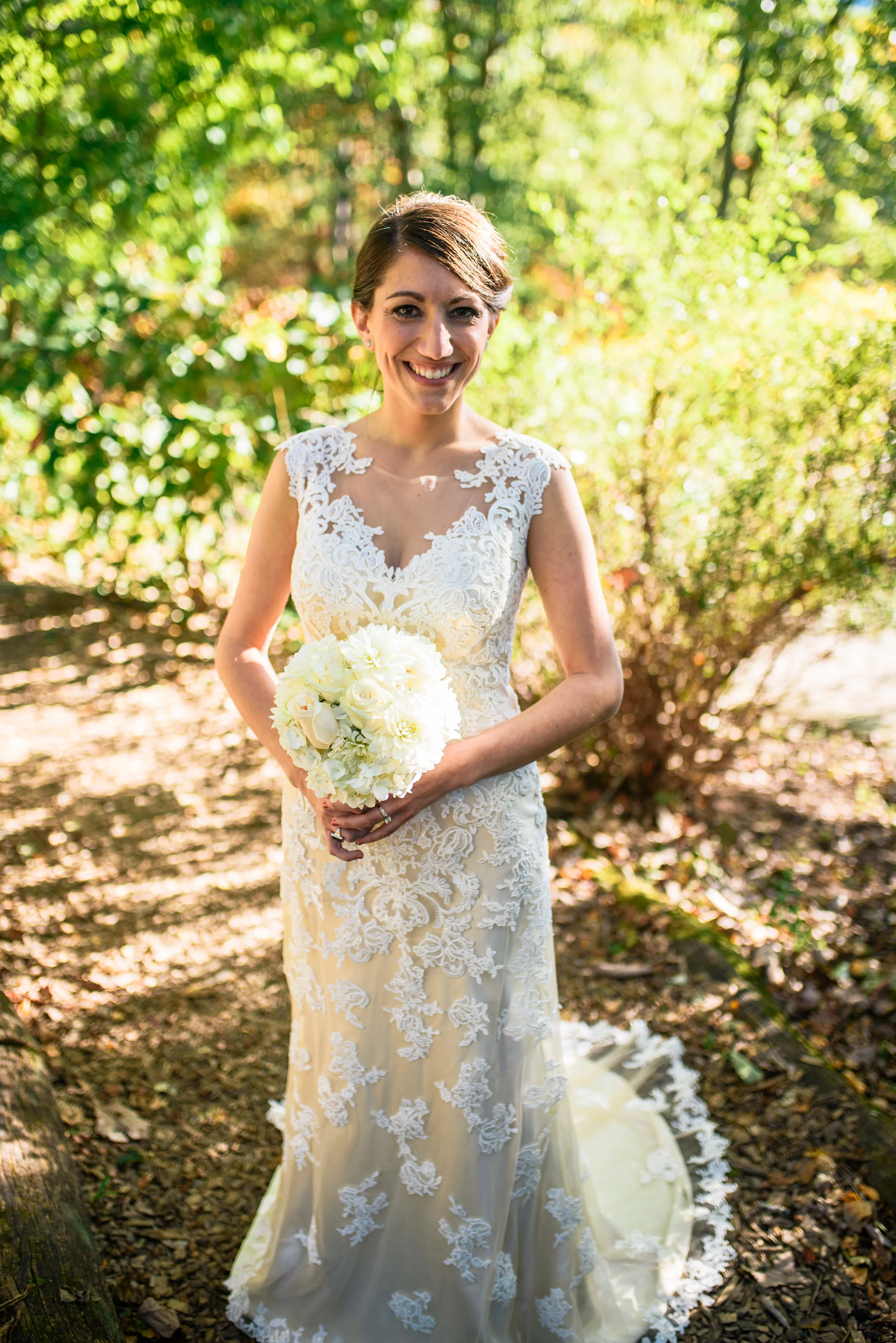 Mountaintop Bridal Portraits - Asheville Wedding Photographer