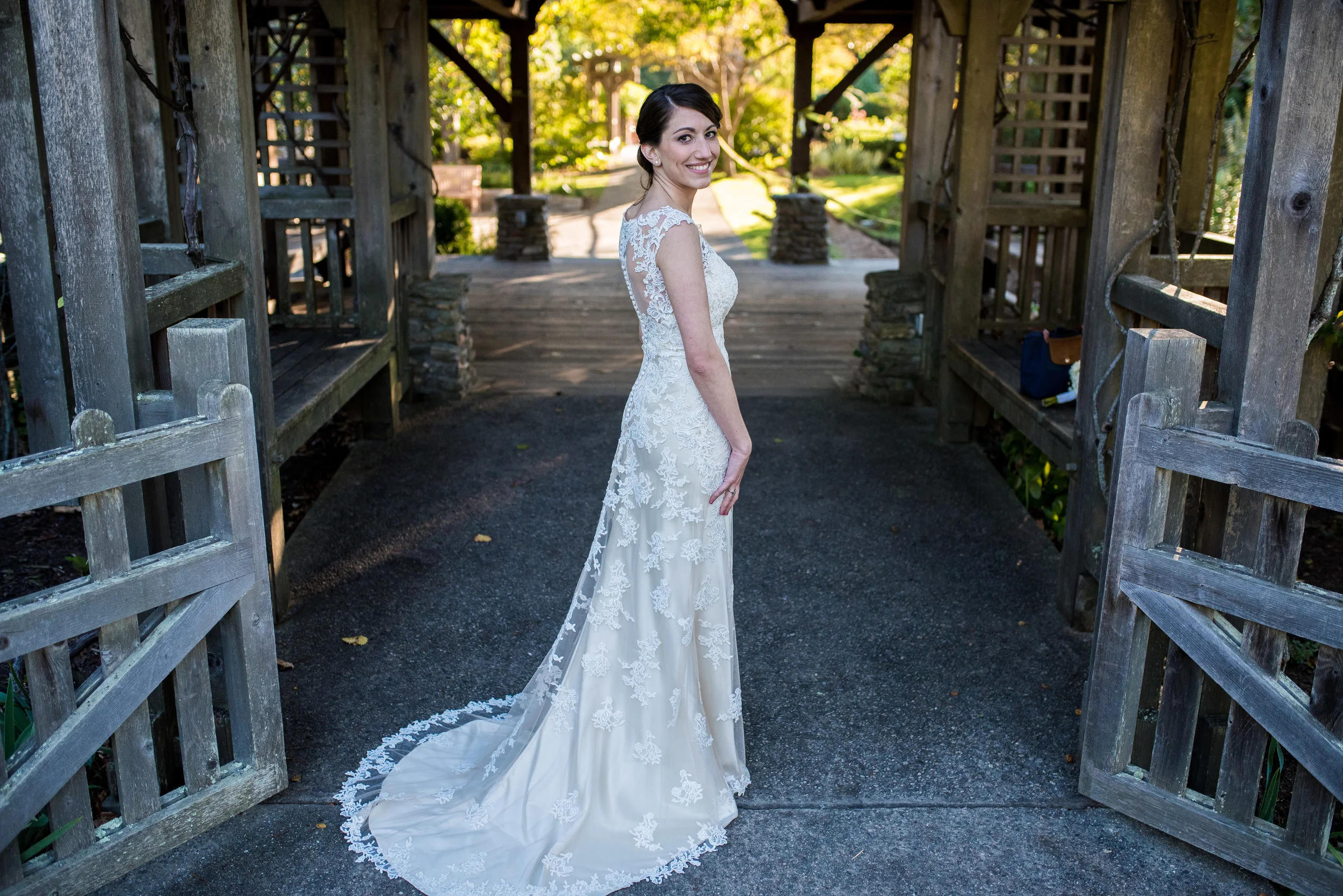 Mountaintop Bridal Portraits - Asheville Wedding Photographer