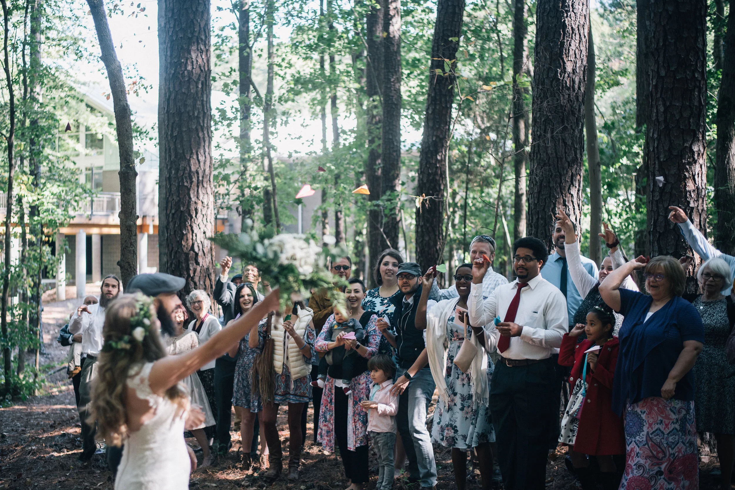 Siarra &amp; Aaron's Woodland Wedding 