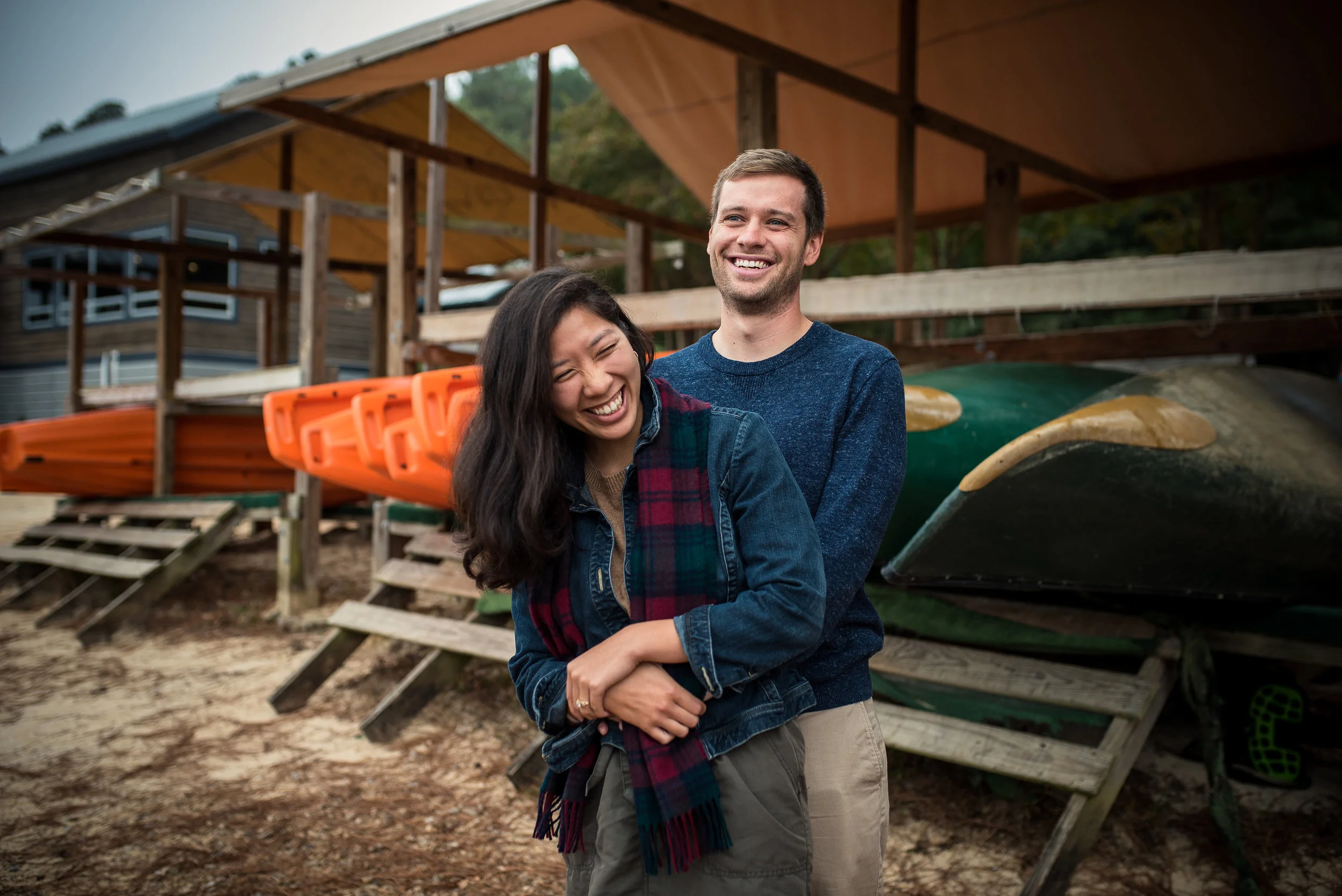 Linda & Ross - Lake Johnson Couple Session