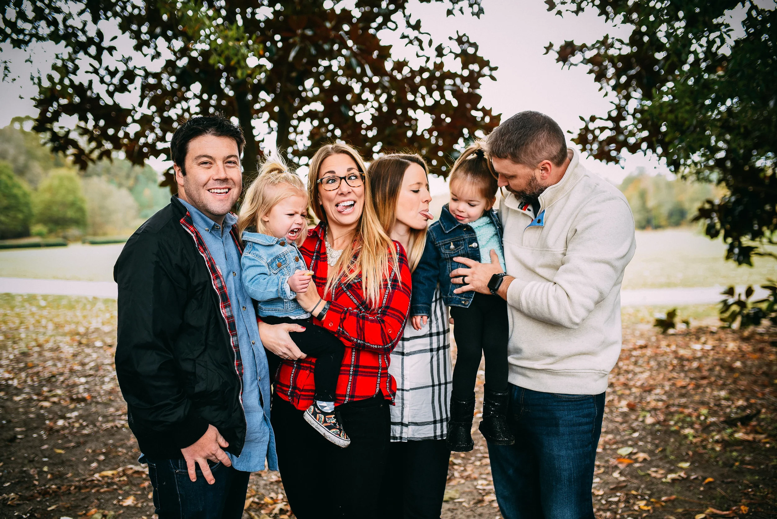 Jenzer & Trimble Families at Anderson Point Park 