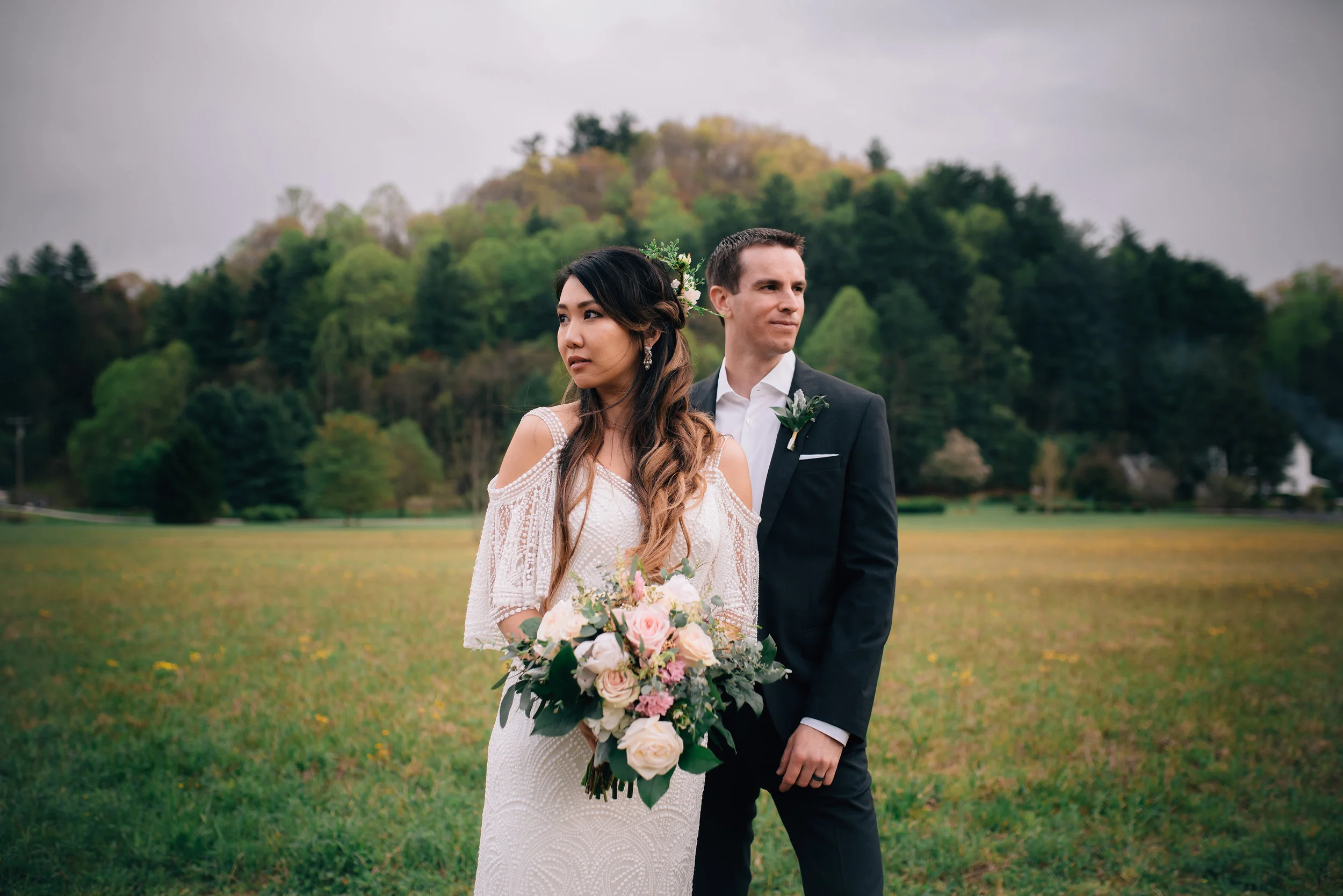 Leighton and Bret - Pisgah National Forest Elopement 
