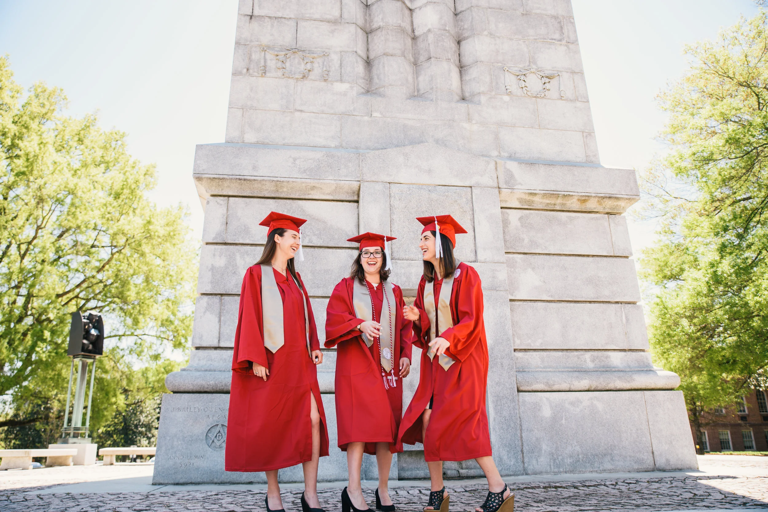 Veronica, Anna, & Madeline - NCSU Graduation
