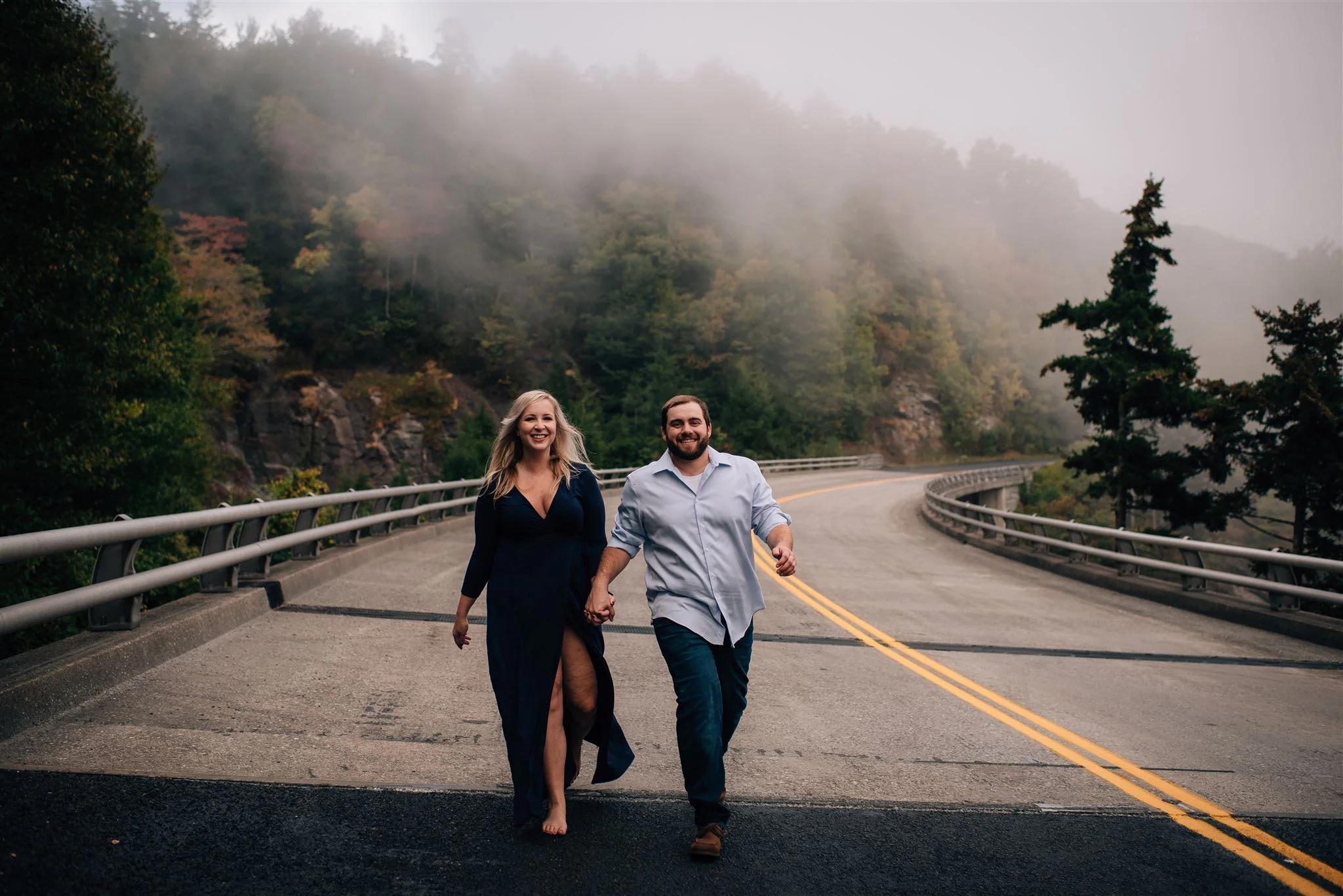 Deidre &amp; Kaleb - Blue Ridge Parkway Engagement Session