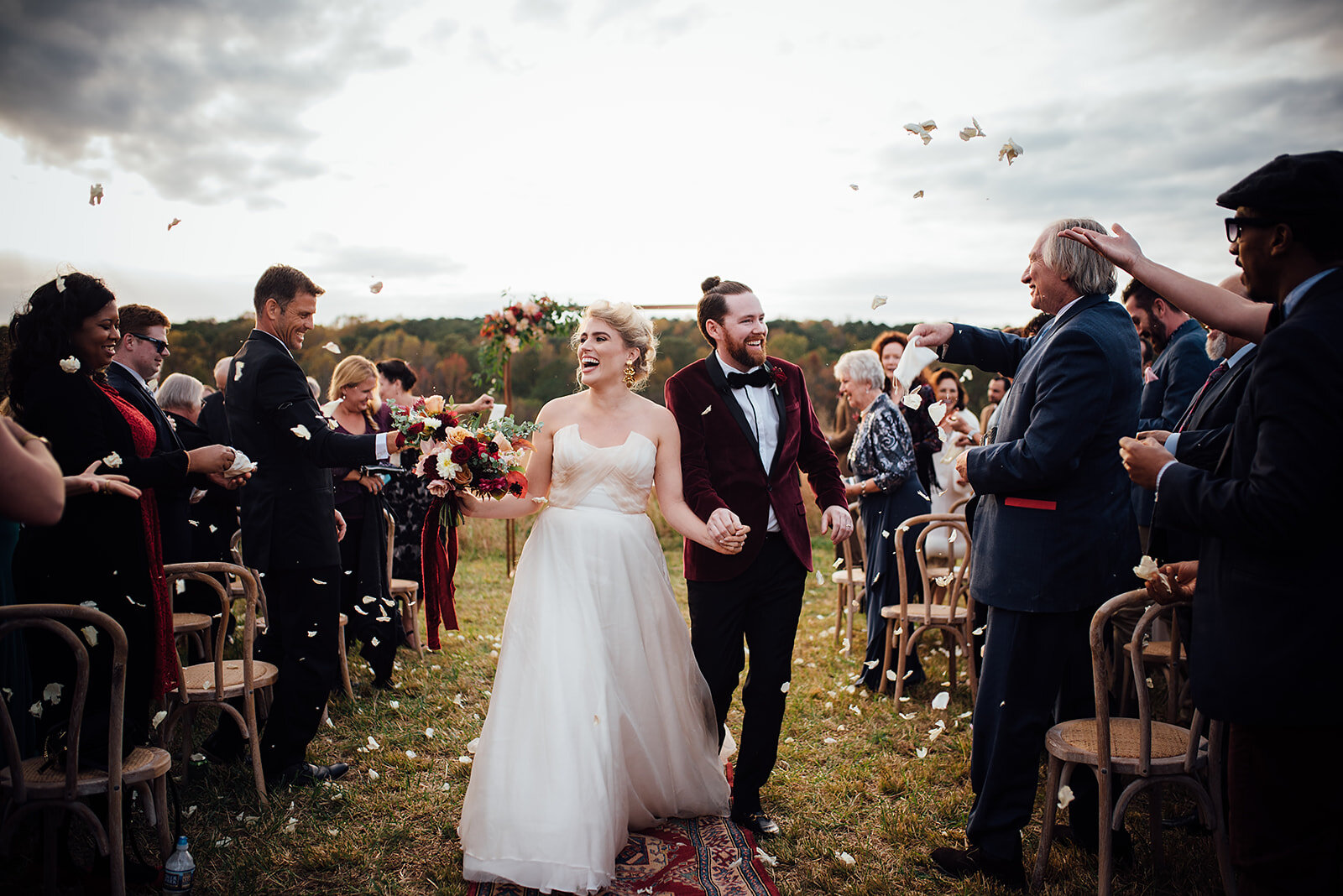 The Meadows at Firefly Farm Preserve Wedding in Raleigh 