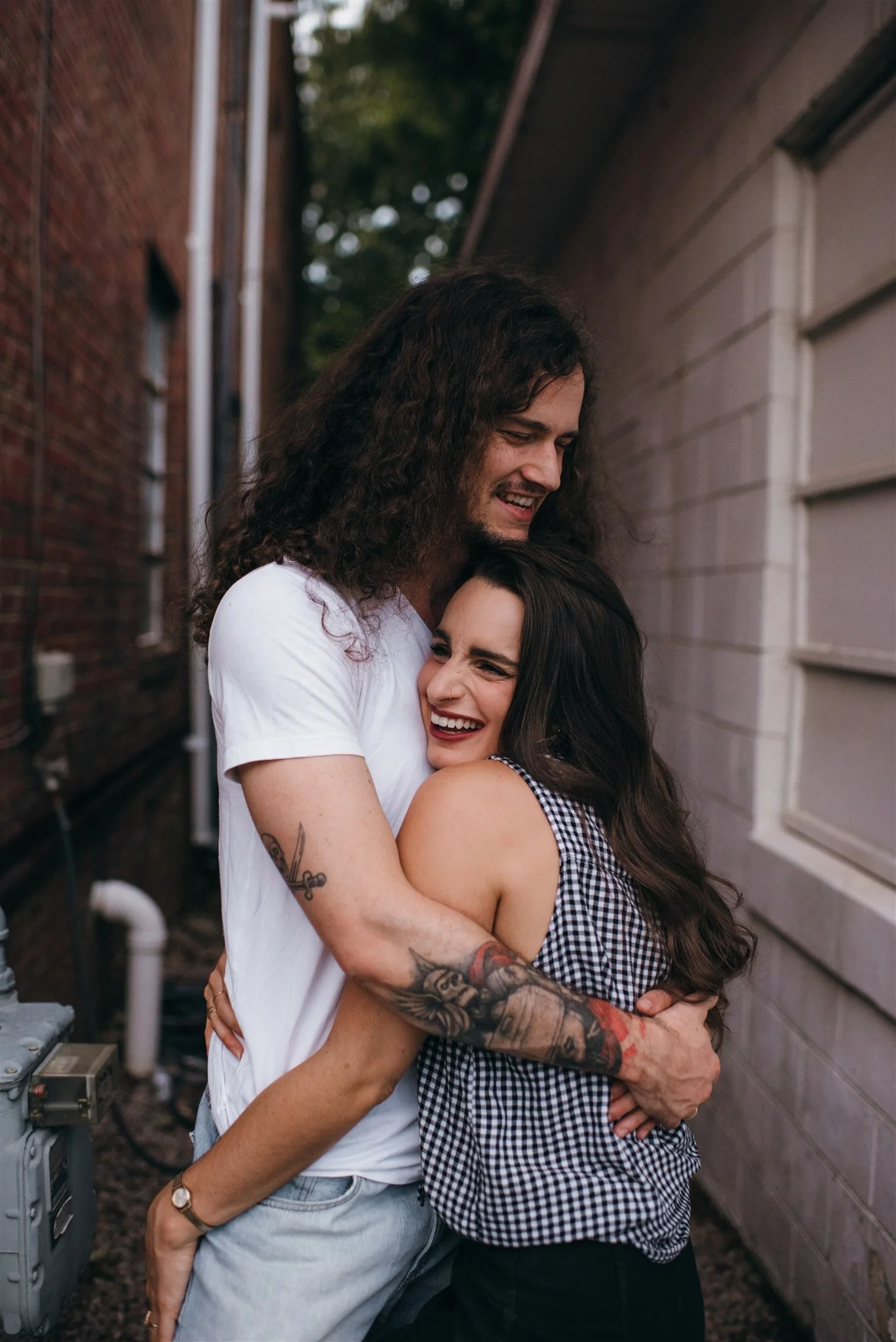 raleigh engagement photographer - rock n roll engagement - north carolina wedding photographer - raleigh wedding photographer