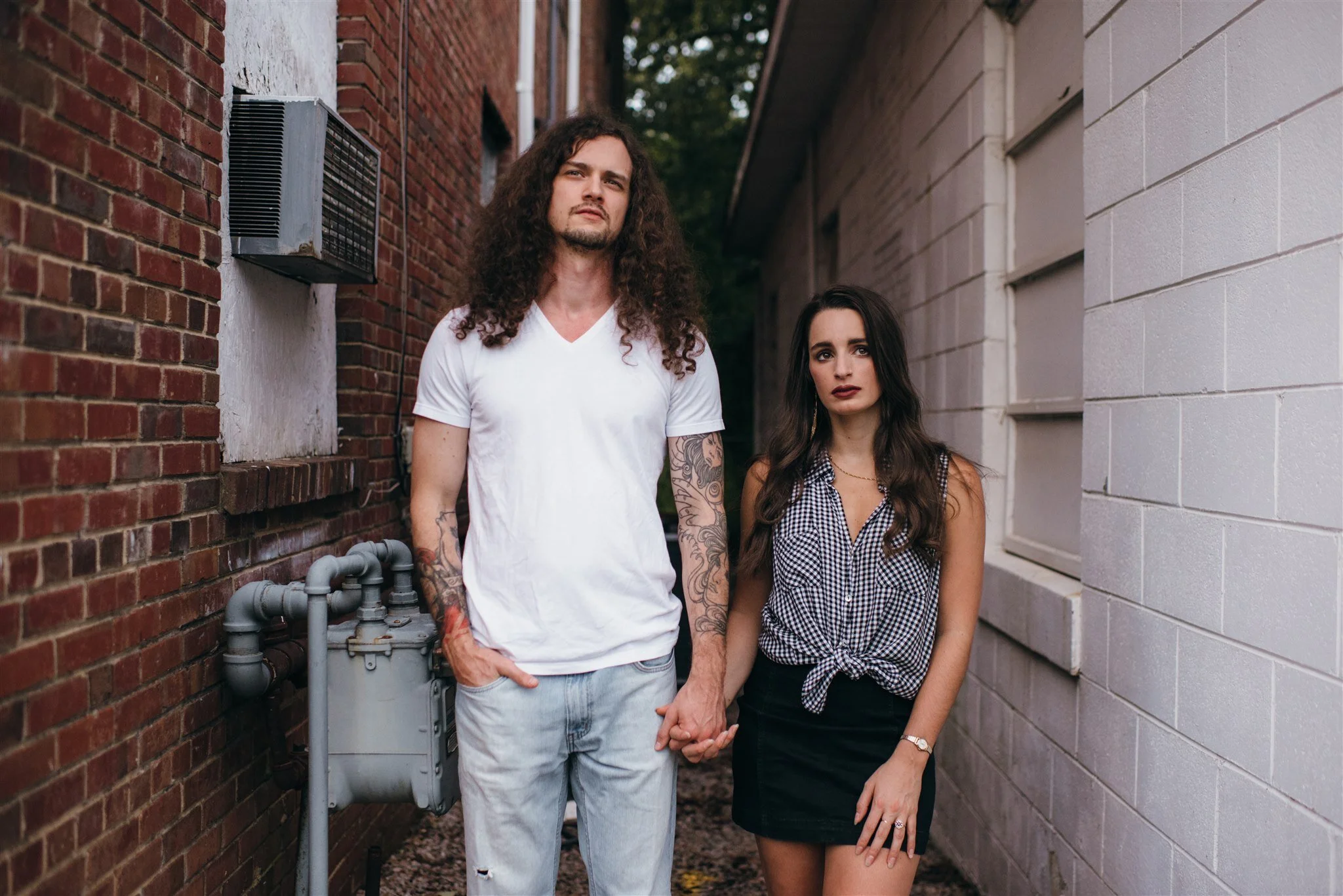 raleigh engagement photographer - rock n roll engagement - north carolina wedding photographer - raleigh wedding photographer