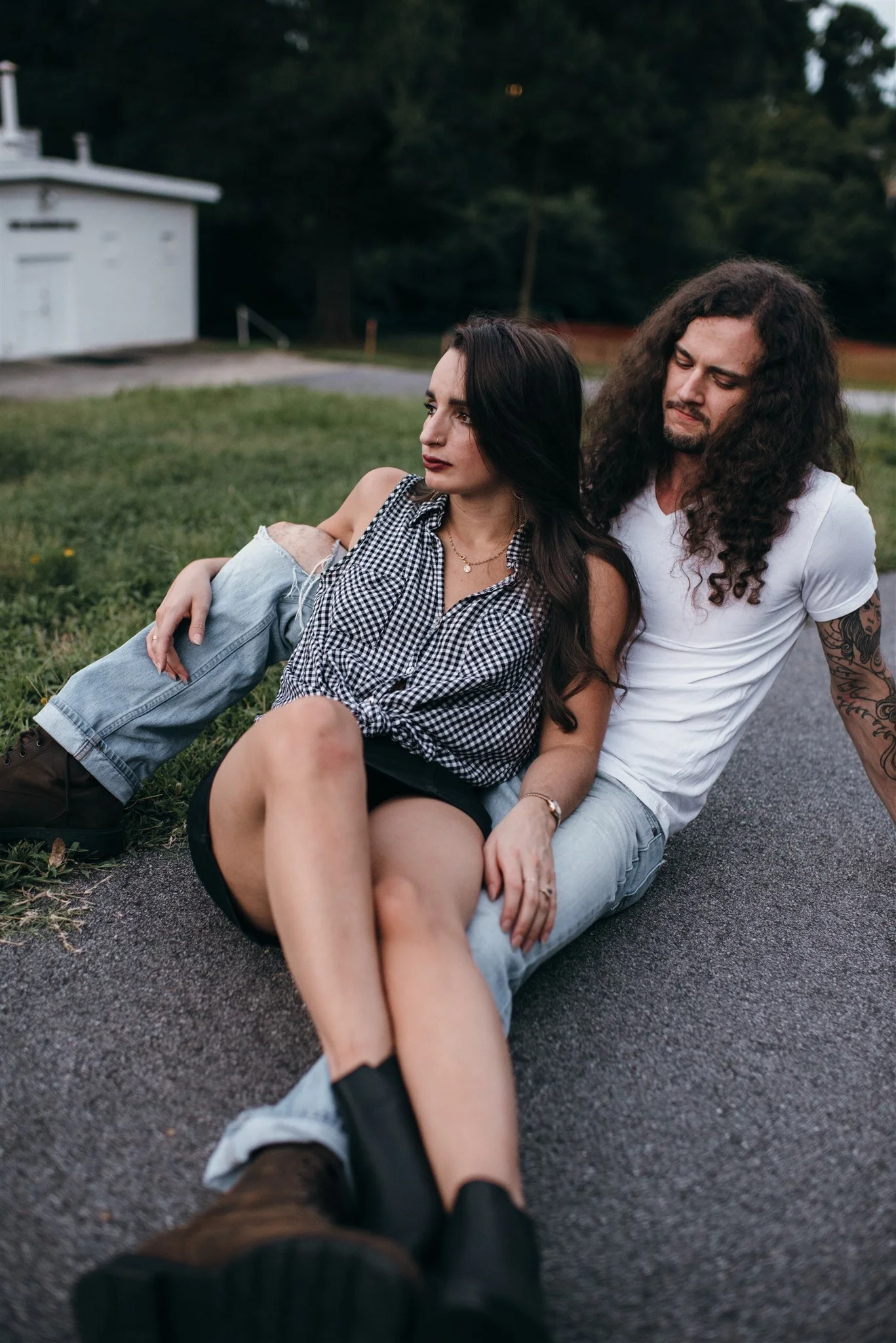 raleigh engagement photographer - rock n roll engagement - north carolina wedding photographer - raleigh wedding photographer