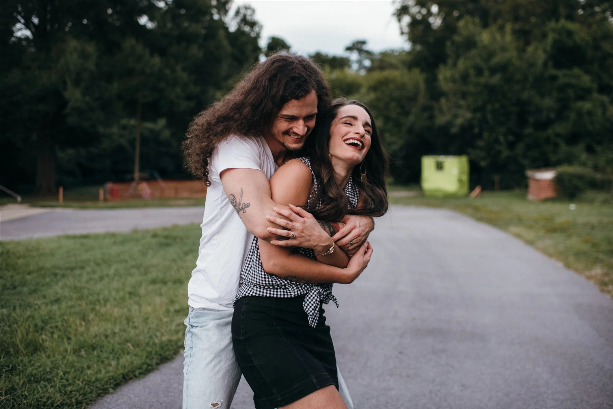 raleigh engagement photographer - rock n roll engagement - north carolina wedding photographer - raleigh wedding photographer