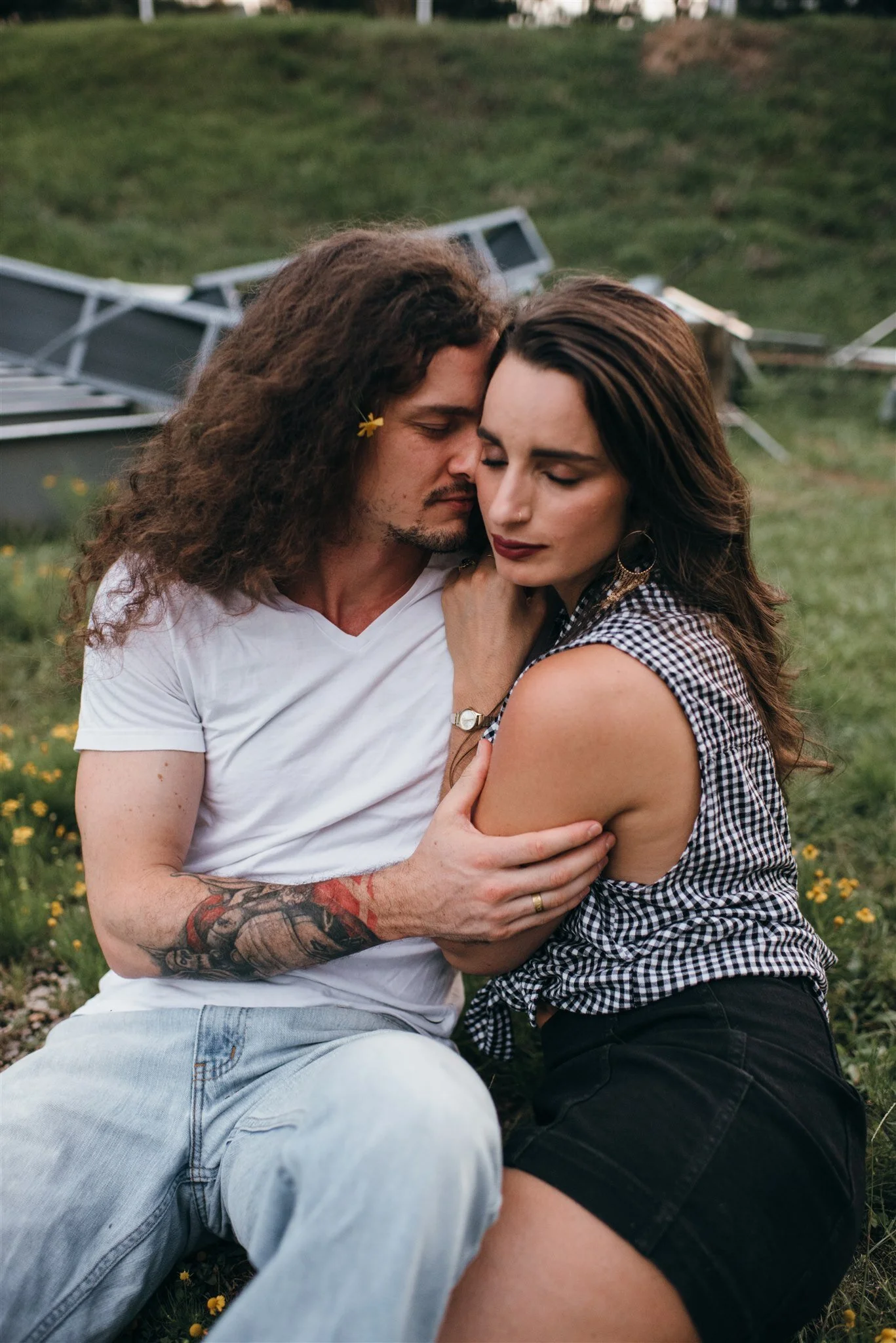 raleigh engagement photographer - rock n roll engagement - north carolina wedding photographer - raleigh wedding photographer