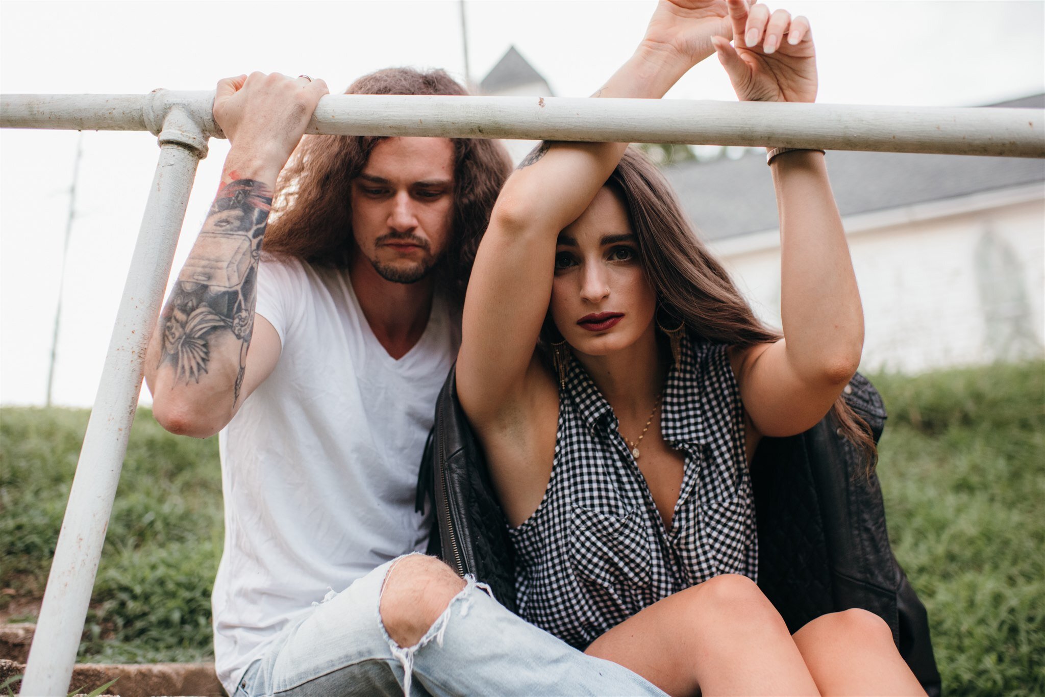 raleigh engagement photographer - rock n roll engagement - north carolina wedding photographer - raleigh wedding photographer