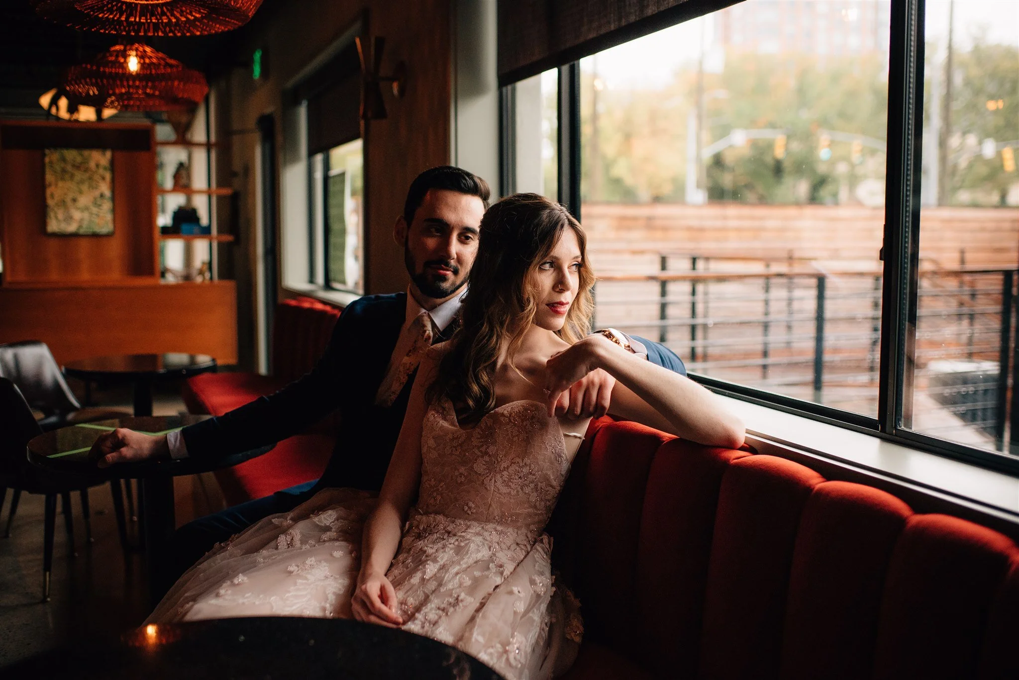 Bailey &amp; Charlie - Melrose Knitting Mill Raleigh Wedding 