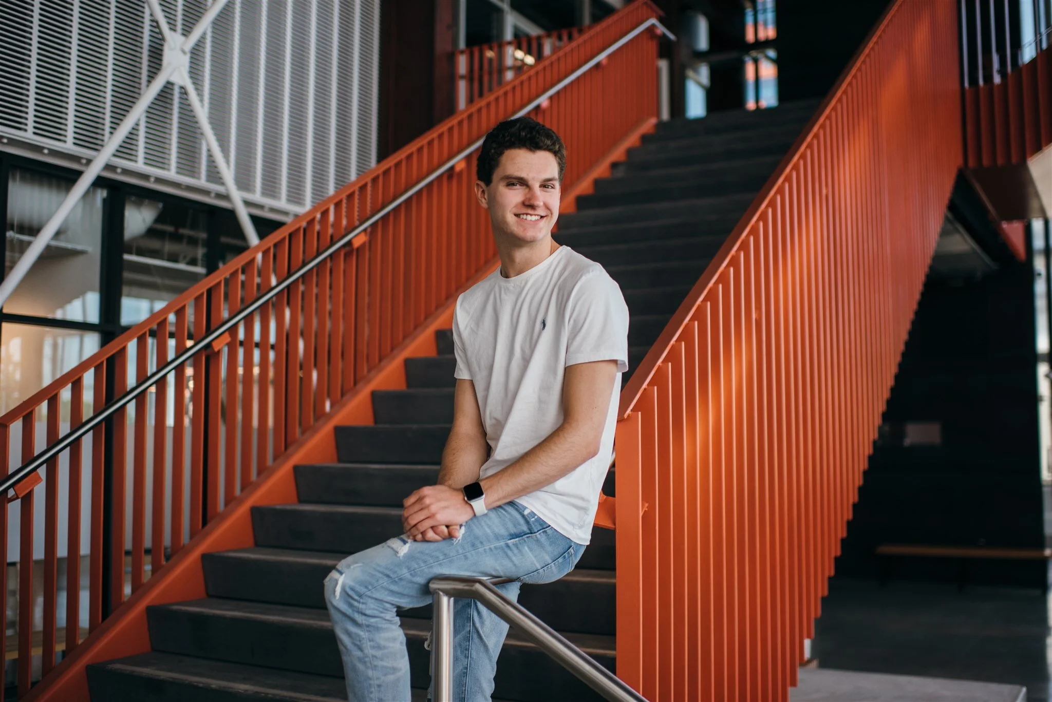 Boone - Downtown Raleigh Senior Portraits 