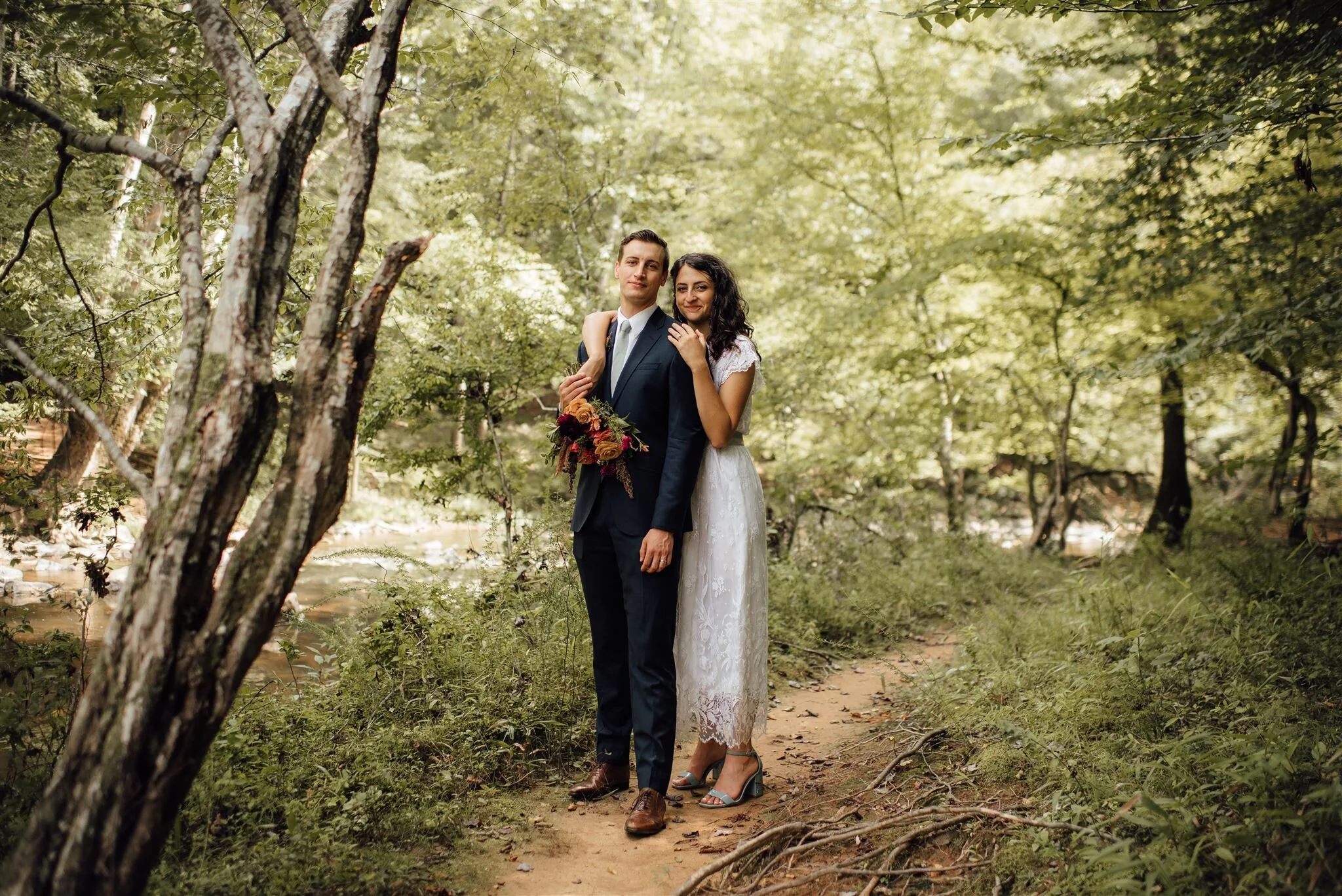 Jane &amp; Michael - Eno River Elopement