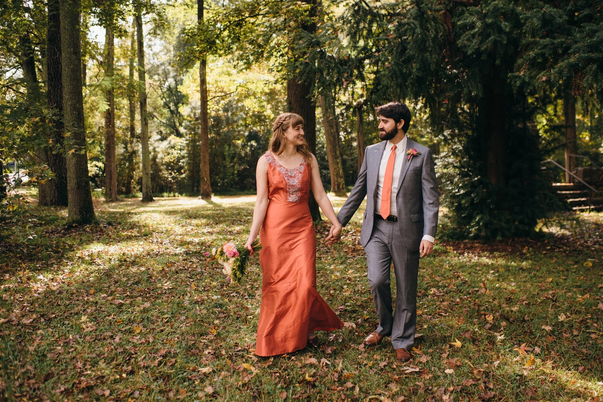 Joseph &amp; Rachel - North Gate Park Elopement in Durham 
