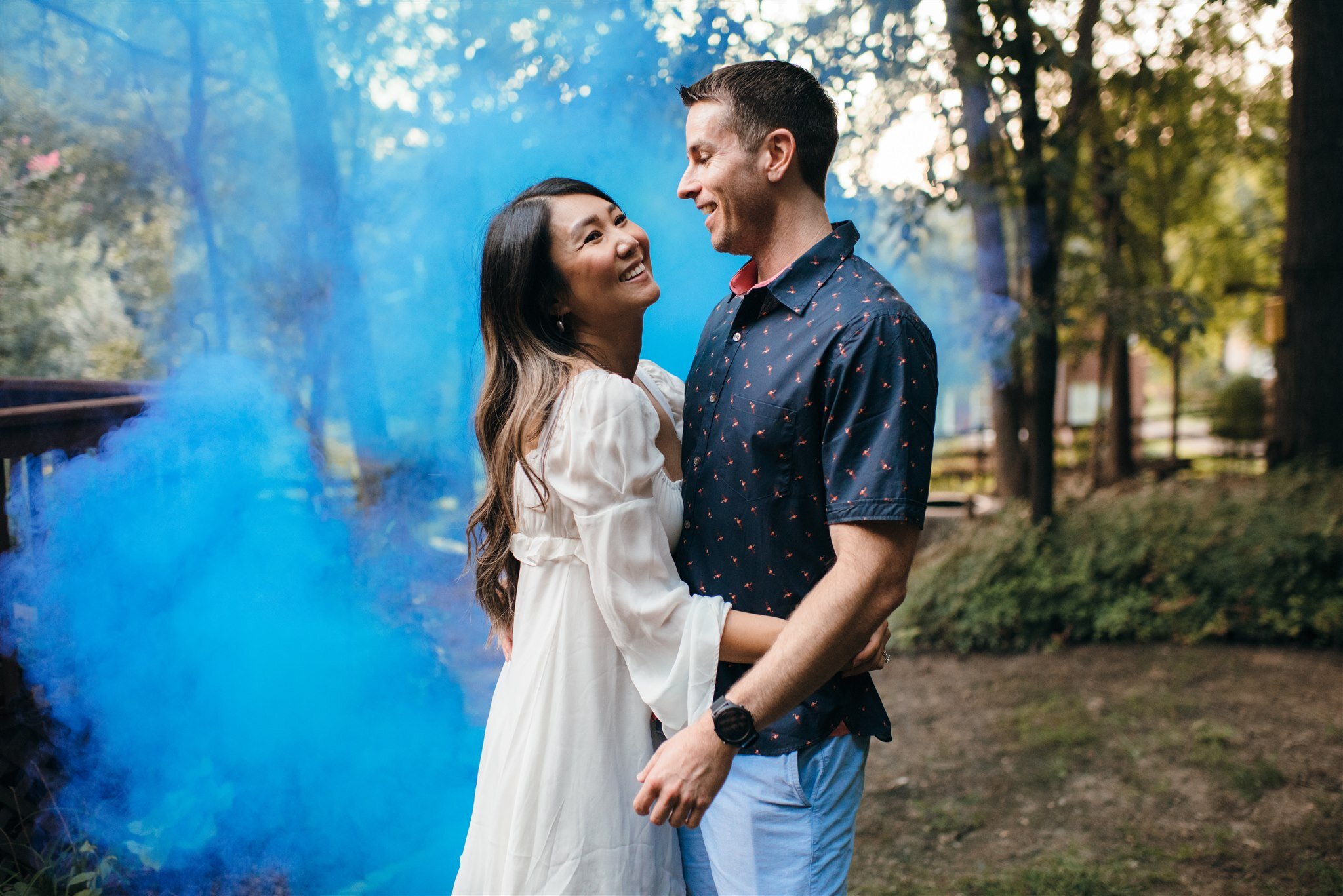 Gender Reveal Brunch - Charlotte Family Photographer 