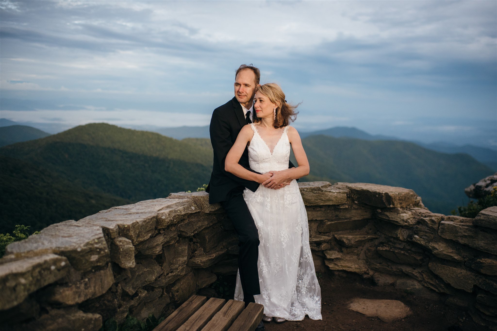 Jacquline and Scott - Blue Ridge Mountain Elopement 