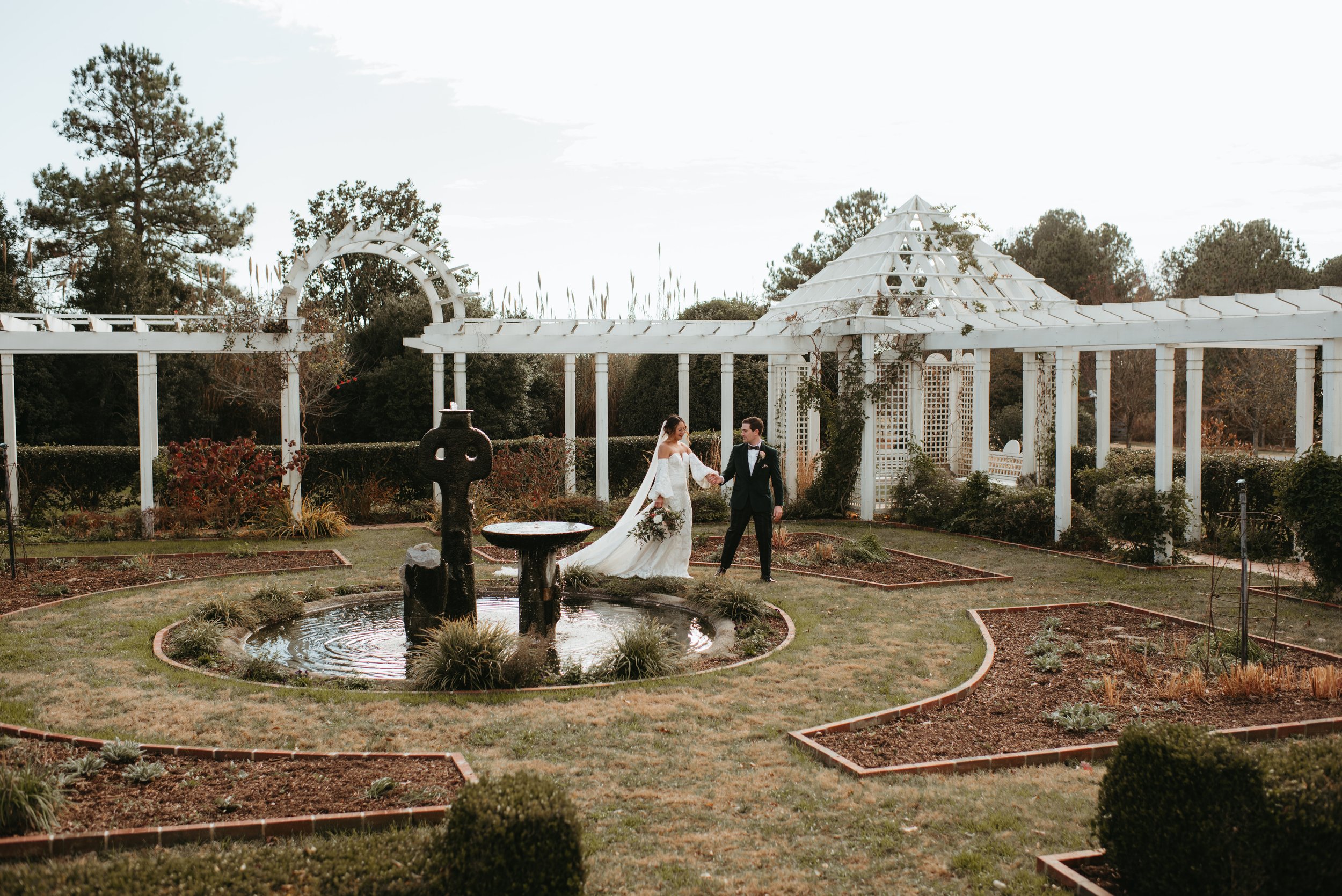 Fearrington Village Wedding Photographer, Romantic Winter Wedding 