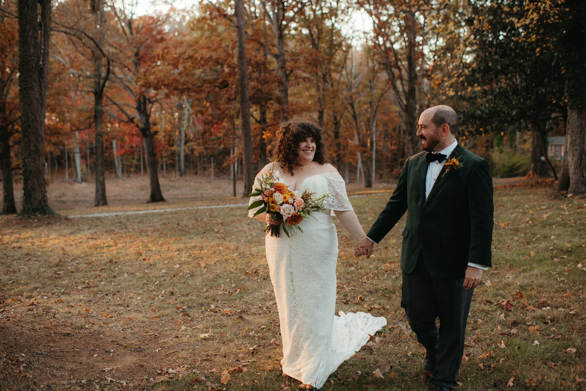 House at Gatewood Elopement in Hillsborough - Emily &amp; Dan